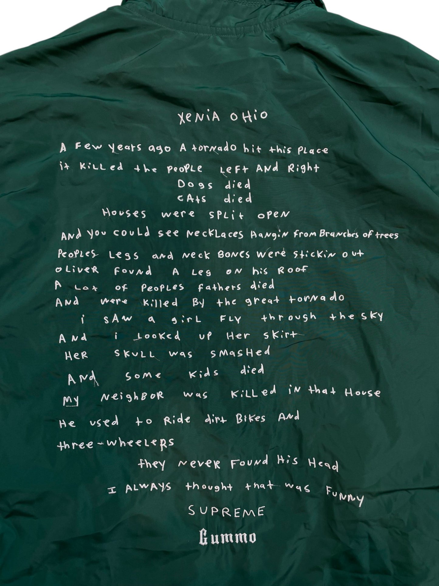 Supreme Coaches Jacket Green