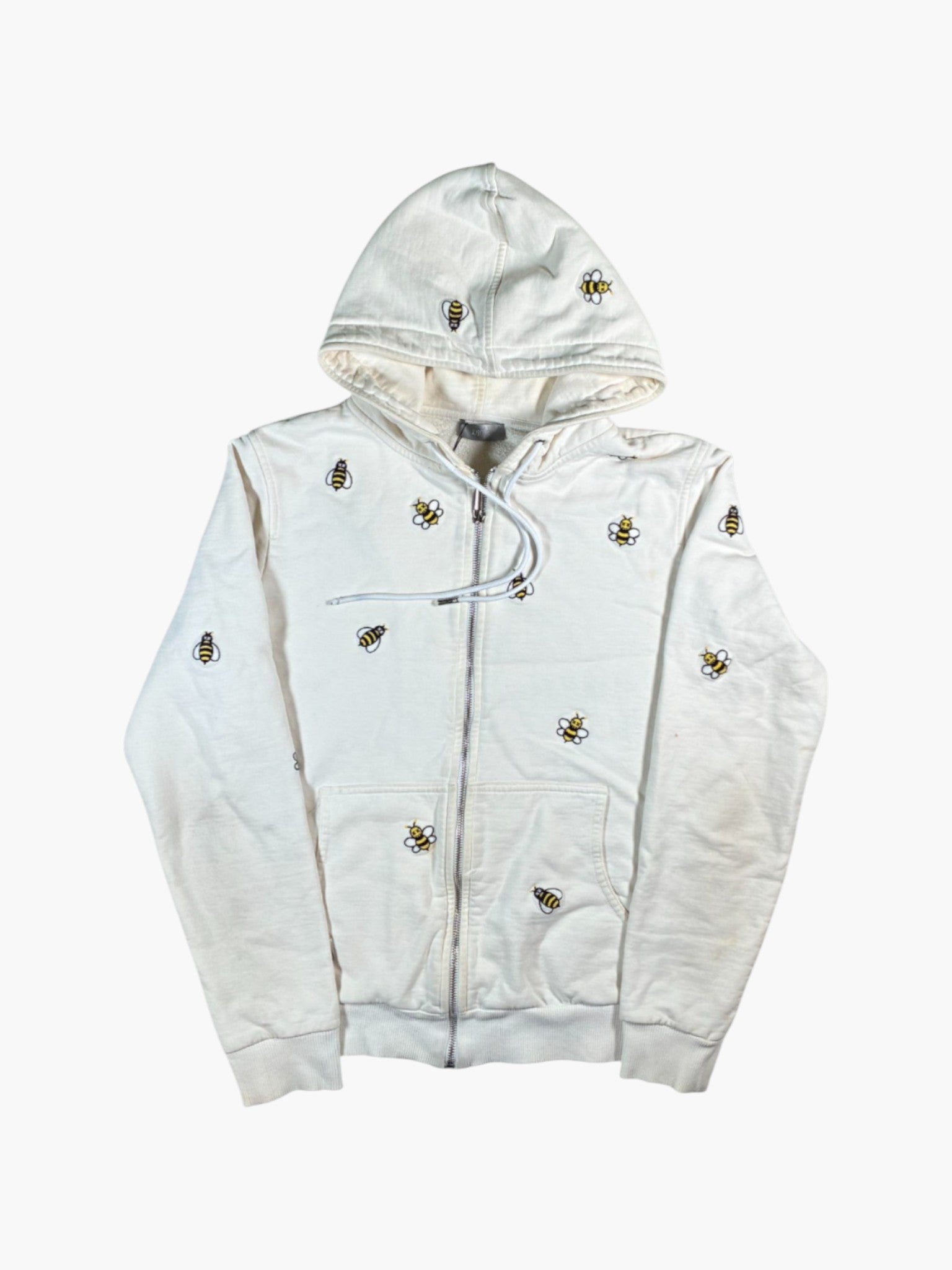 Dior Kaws Bee White & Yellow Zip Up