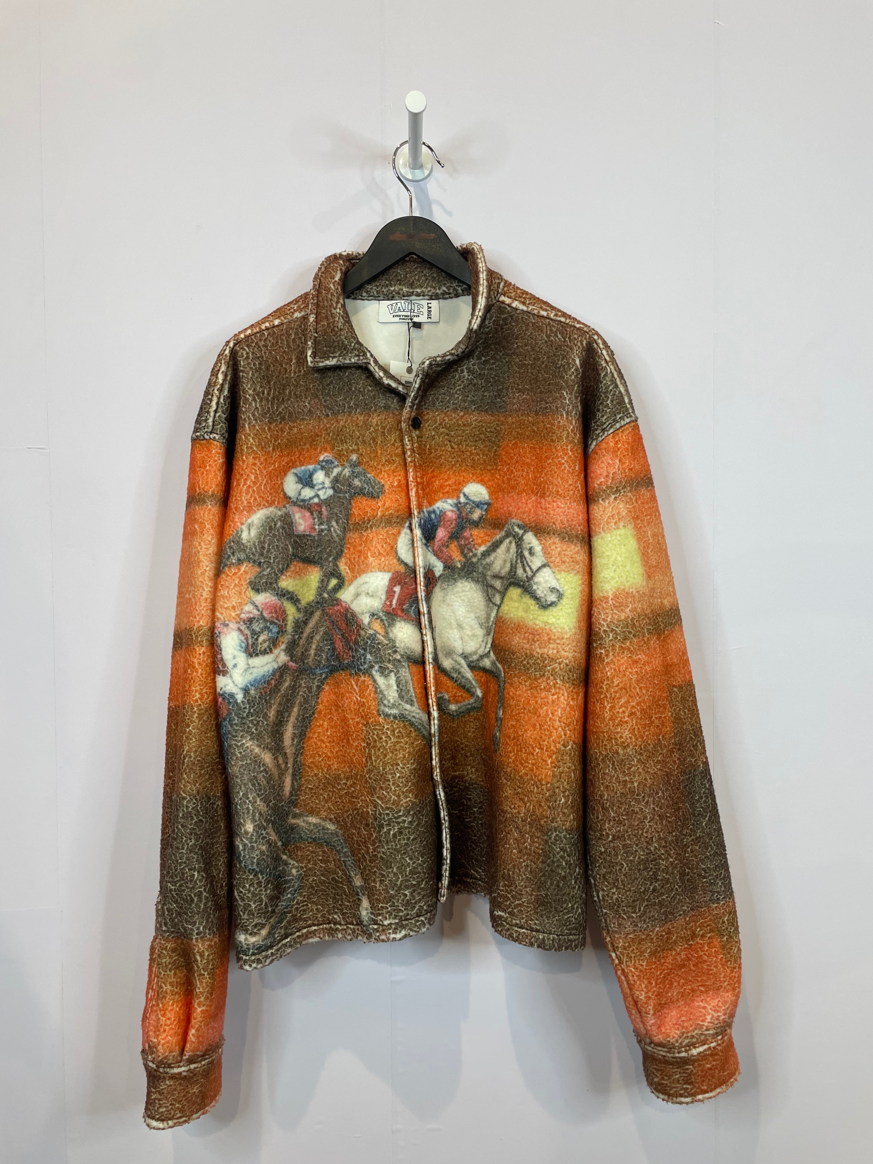 VALE Horse Riding Sherpa Fleece Used Large