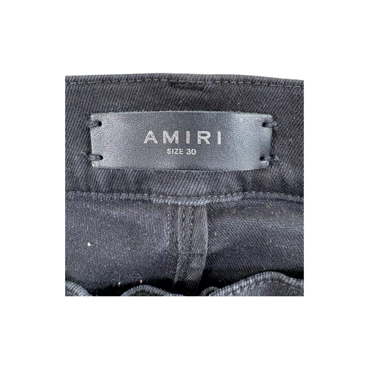Amiri Tie Dye Black Jeans