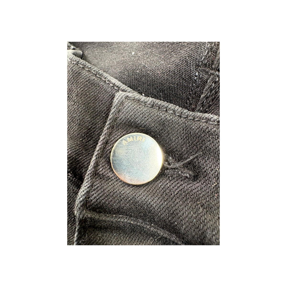 Amiri Tie Dye Black Jeans