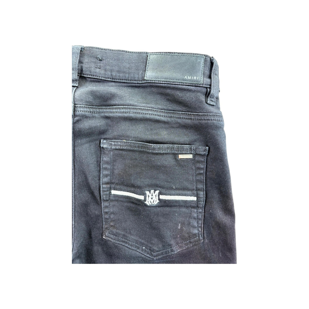 Amiri Tie Dye Black Jeans