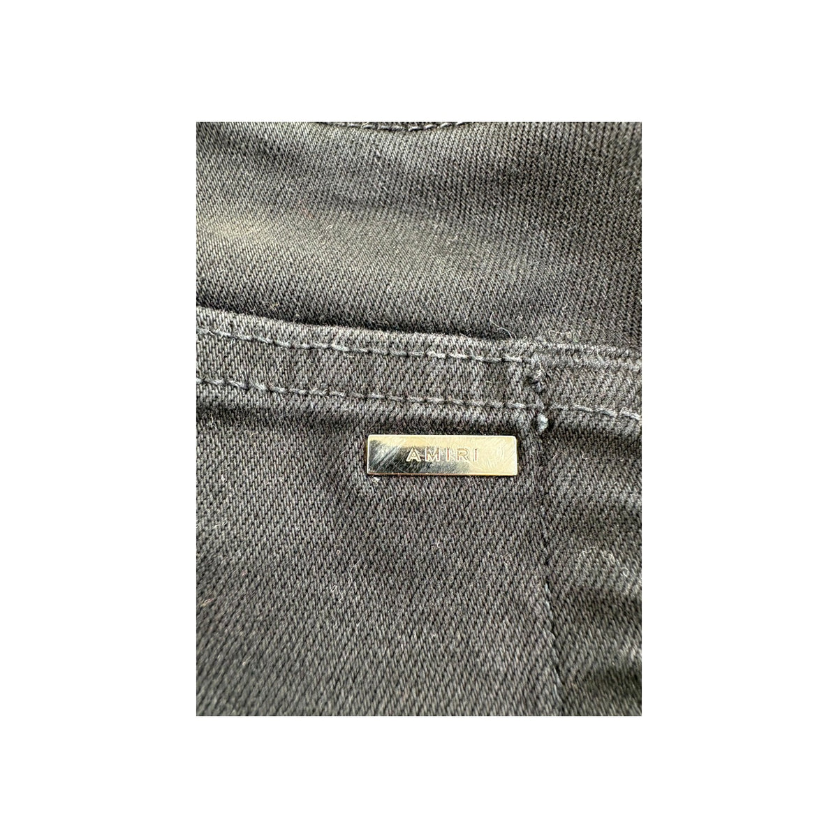 Amiri Tie Dye Black Jeans