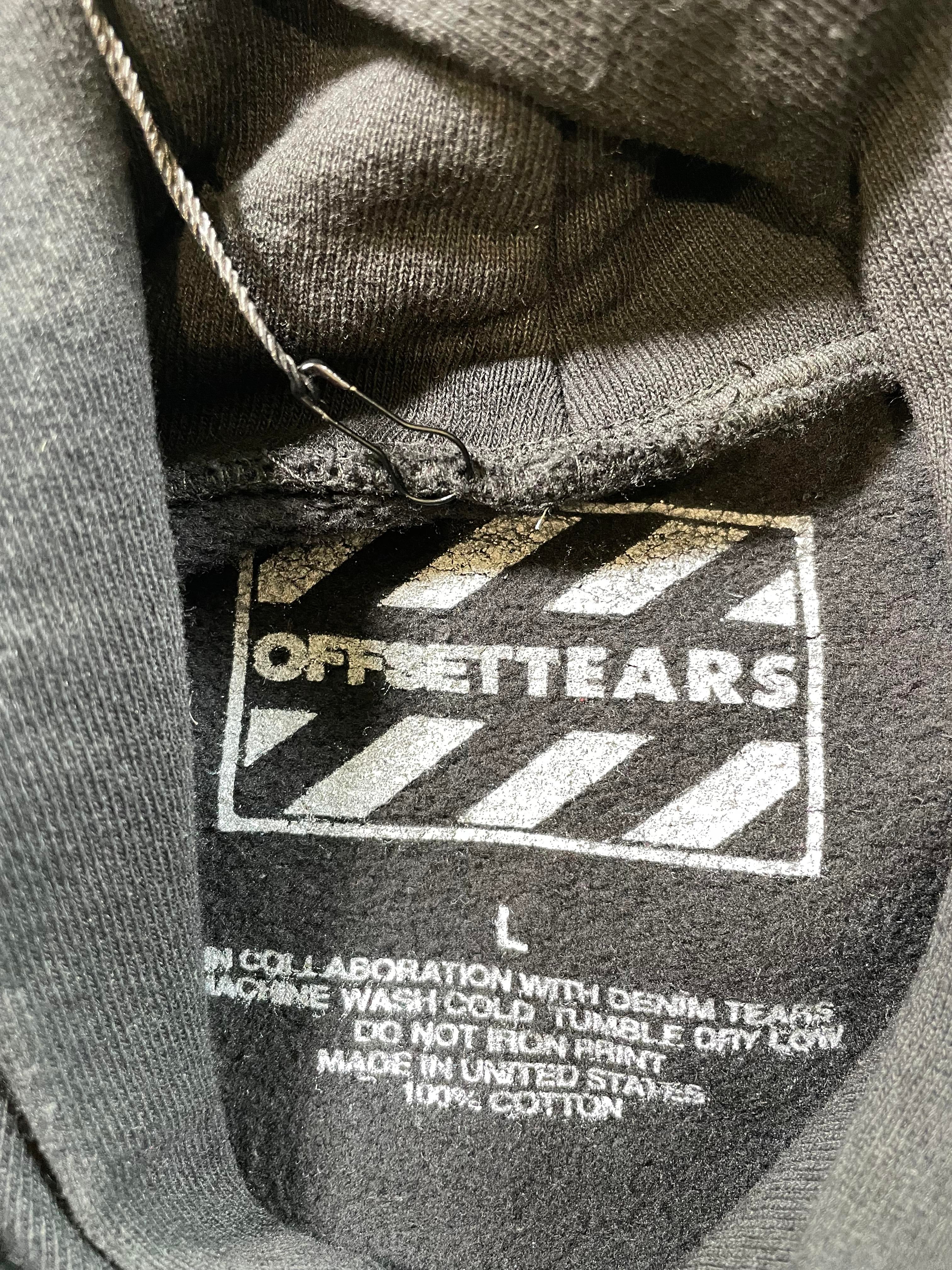 Denim Tears x Offset Black Hoodie