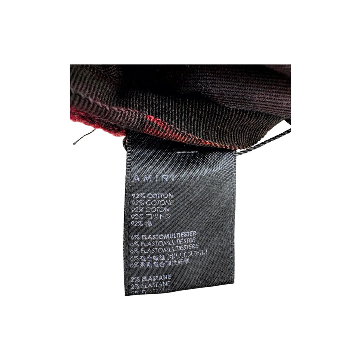 Amiri Tie Dye Black Jeans
