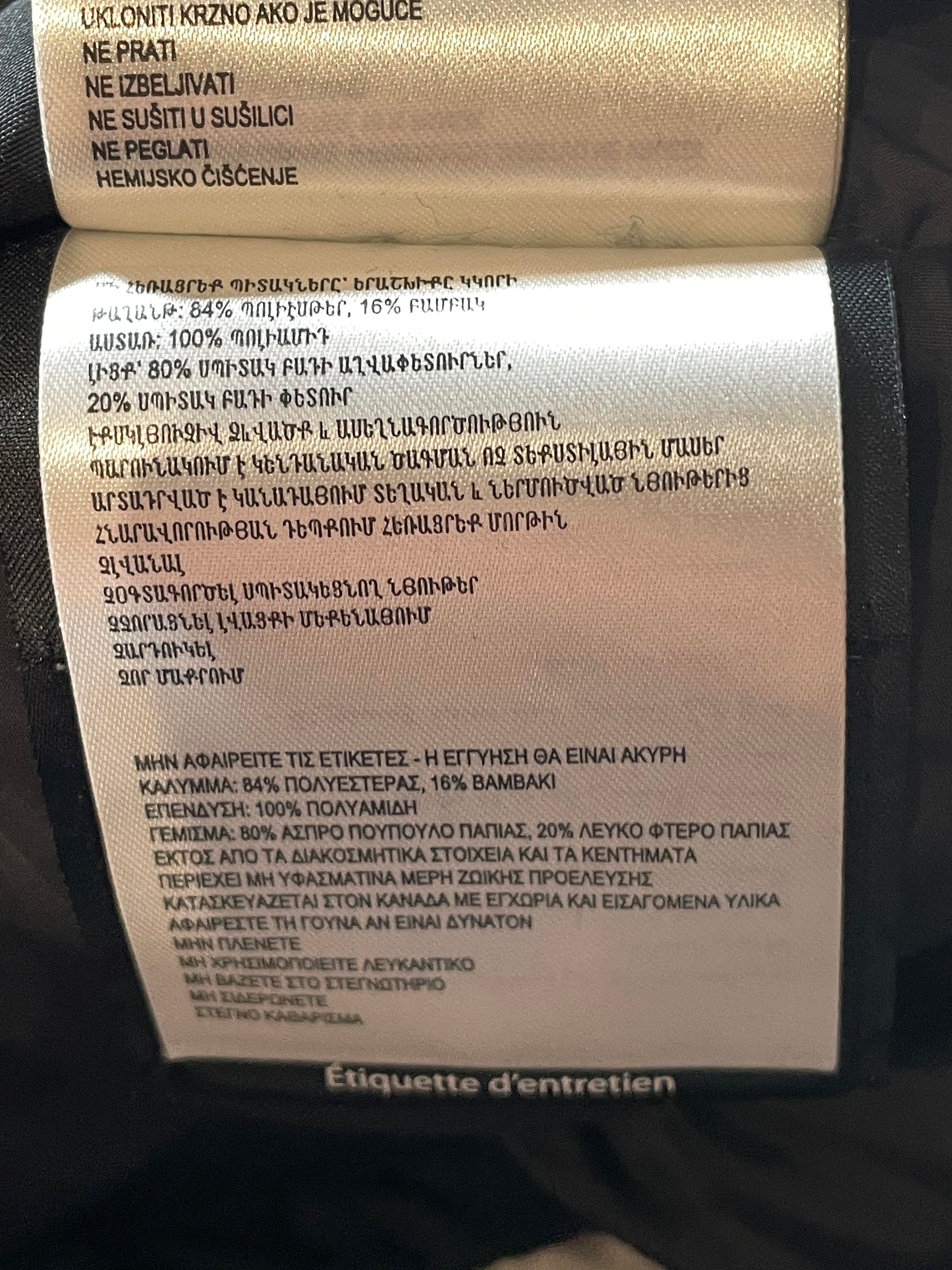 Canada Goose Expedition Brown Fur Black Jacket