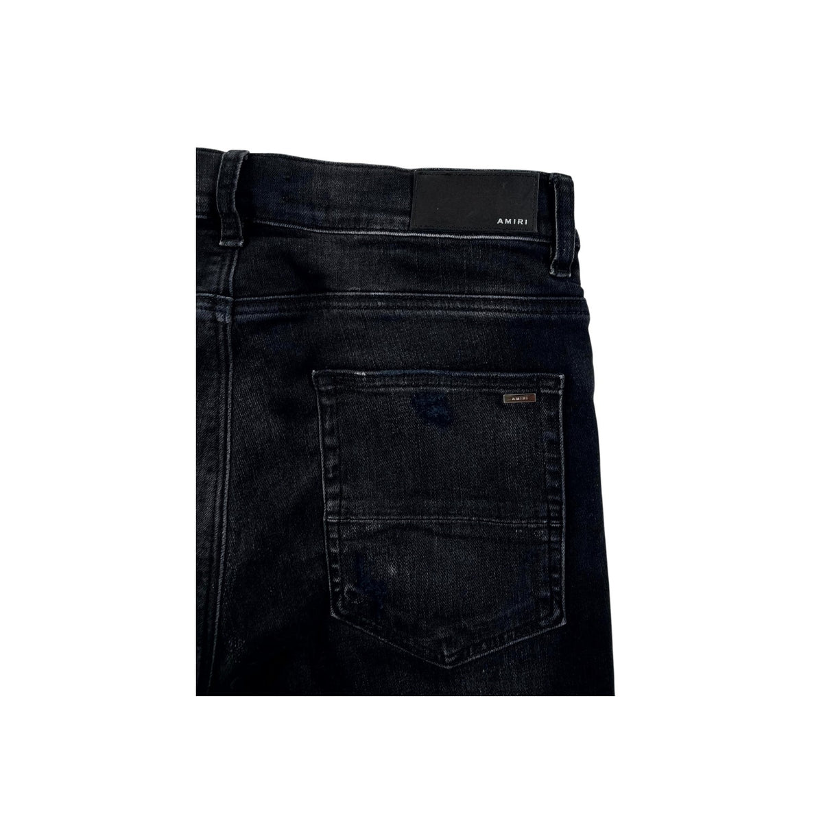 Amiri MA Slime Black Wash Jeans