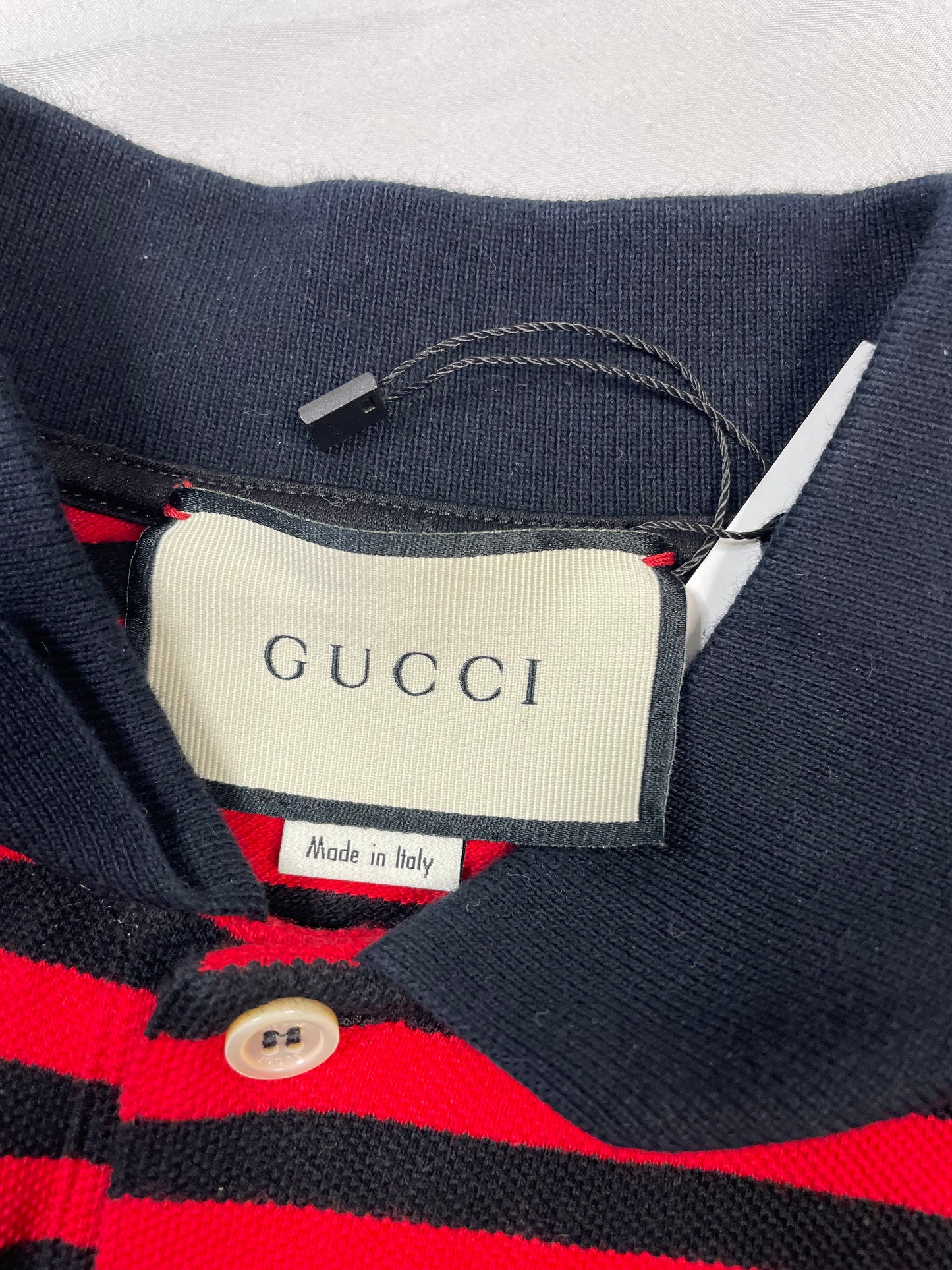 Gucci Polo Bee Red Stripe size:Small Used