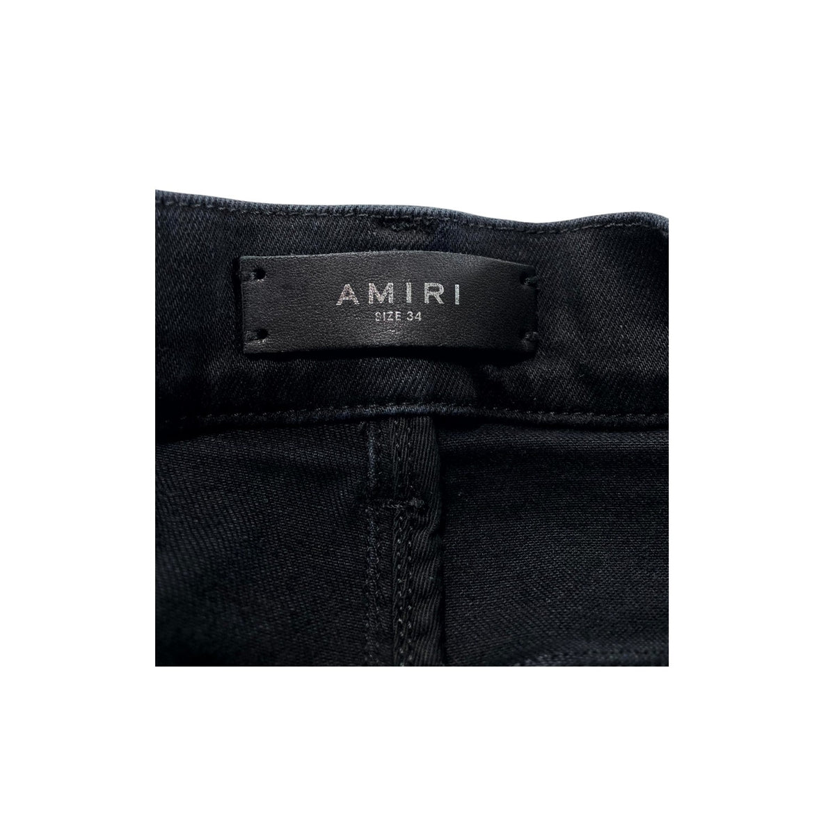 Amiri MA Slime Black Wash Jeans