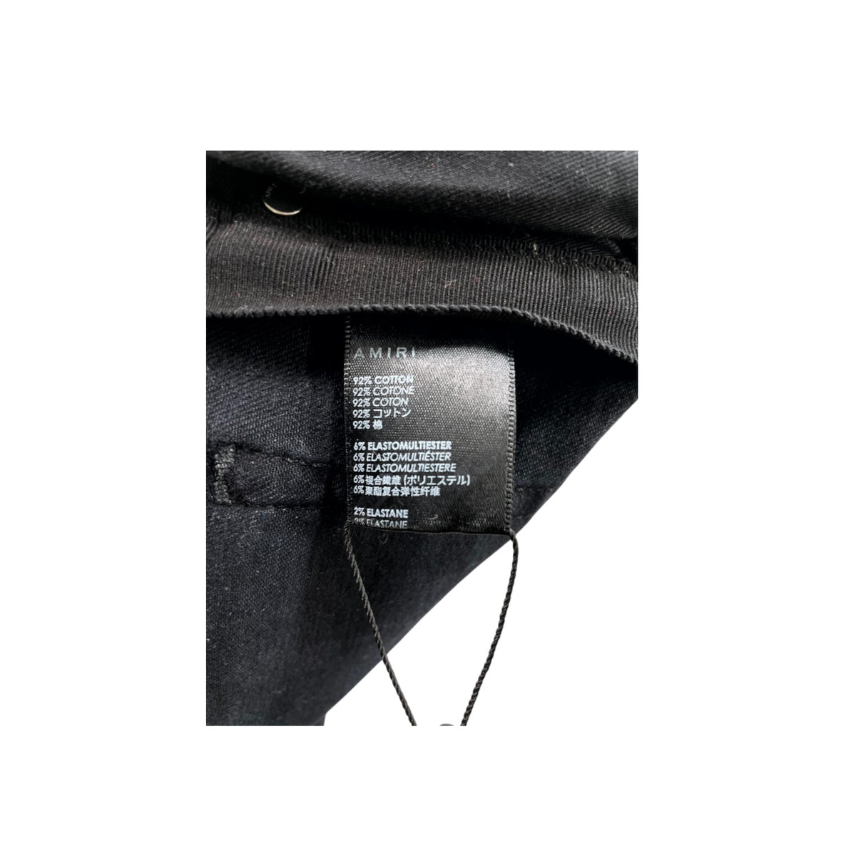 Amiri MA Slime Black Wash Jeans
