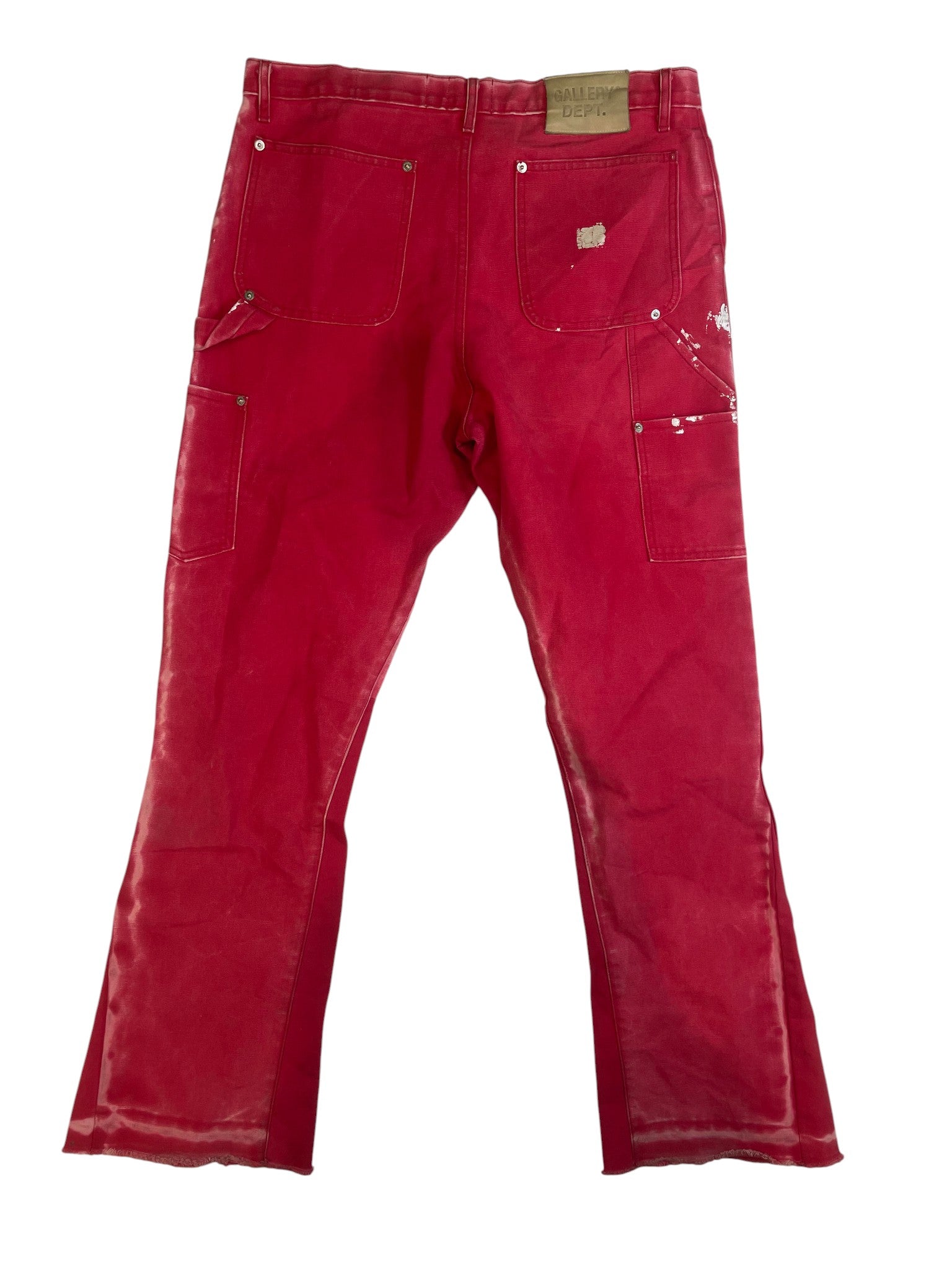 Gallery Dept 'Flare' Red Jeans