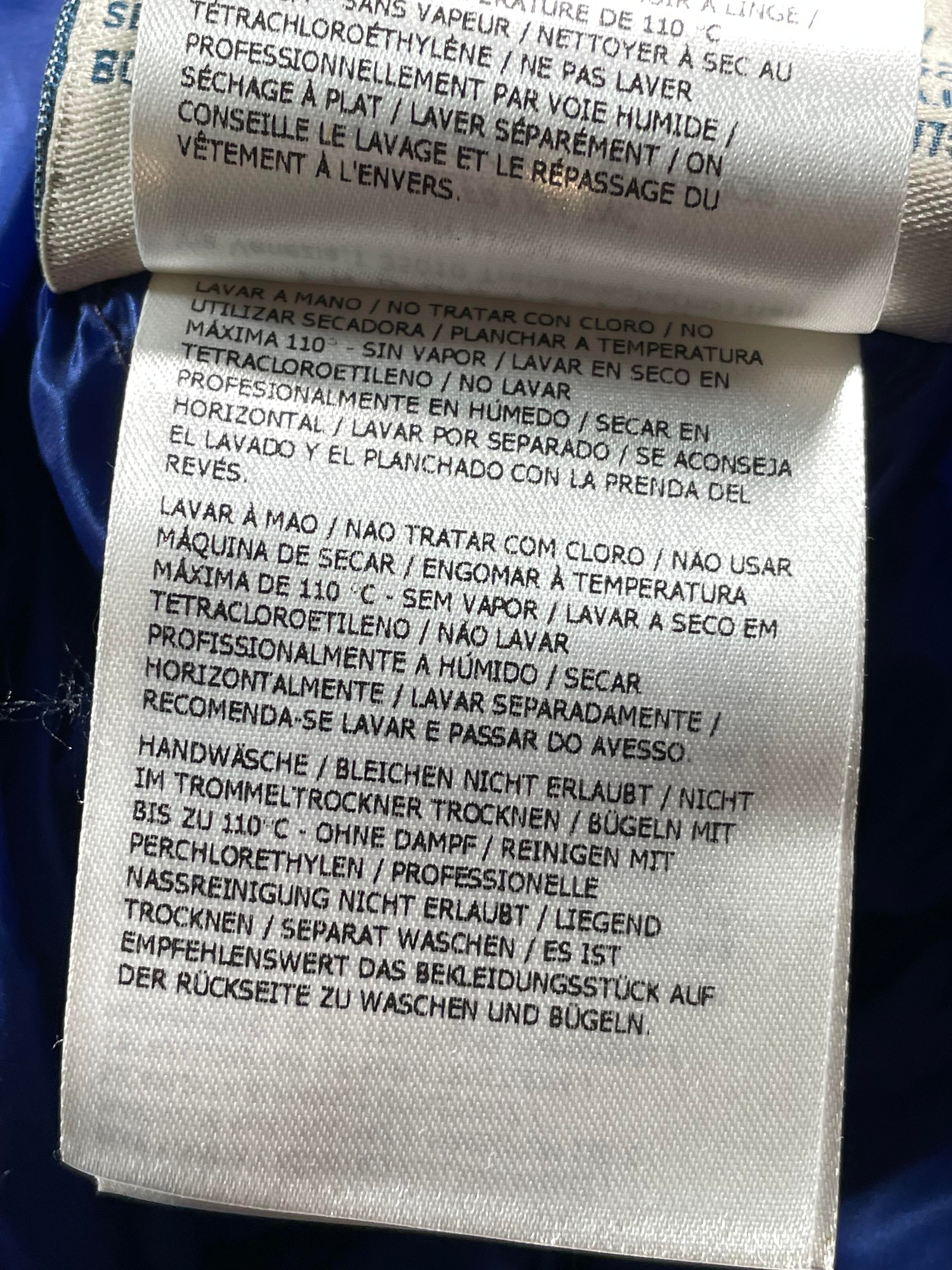 Moncler Navy Hooded Vest