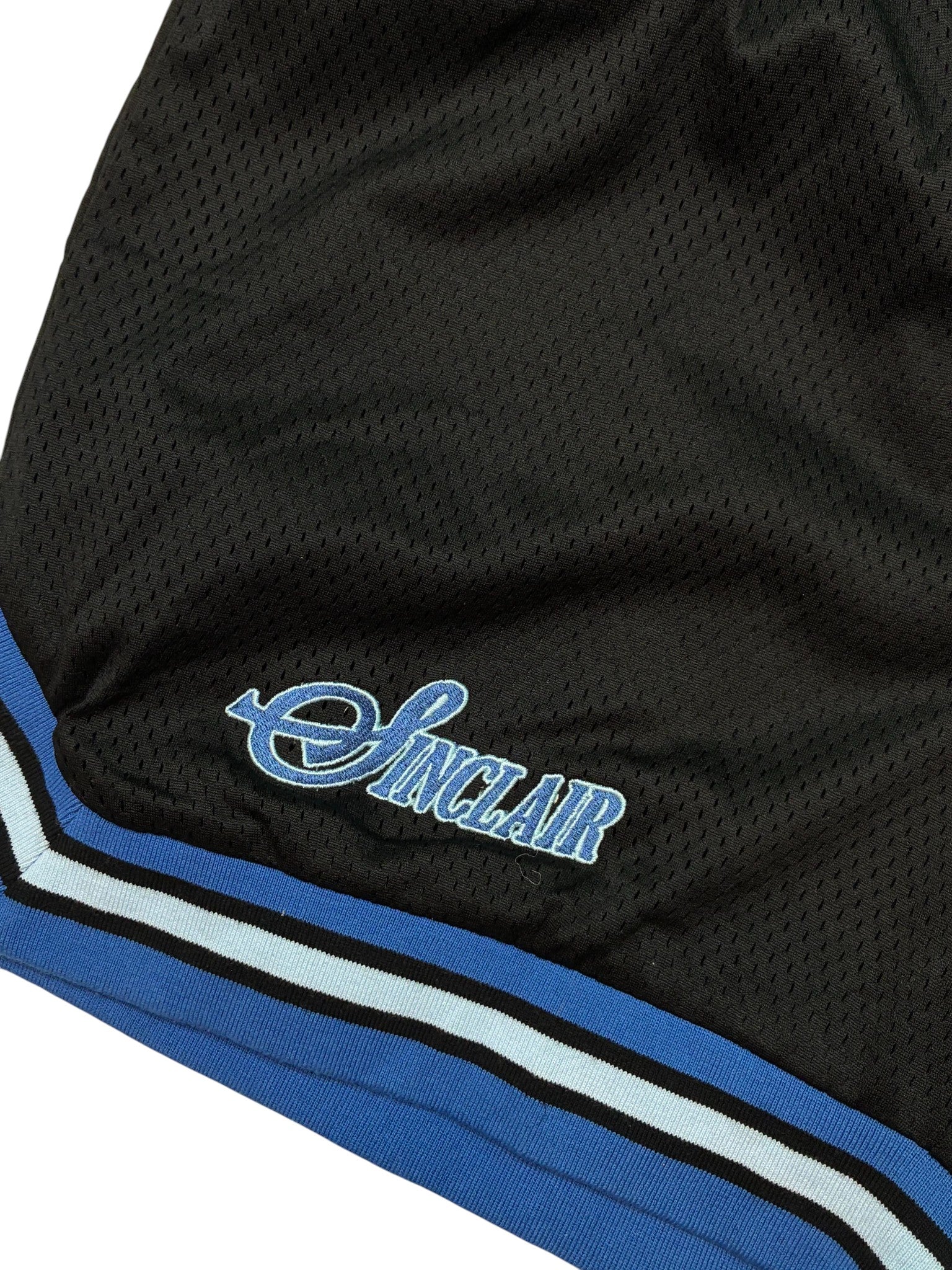 Sinclair Black Mesh Shorts