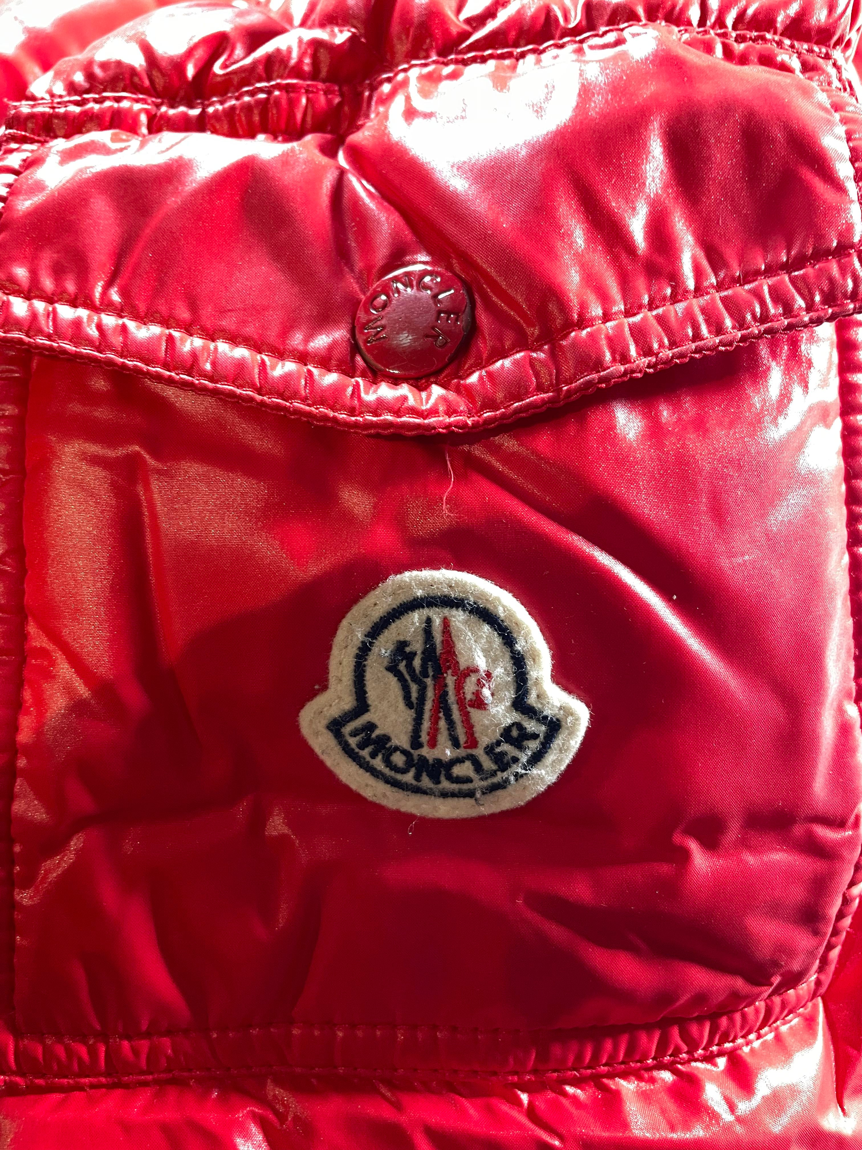 Moncler Maya Red Puffer Jacket