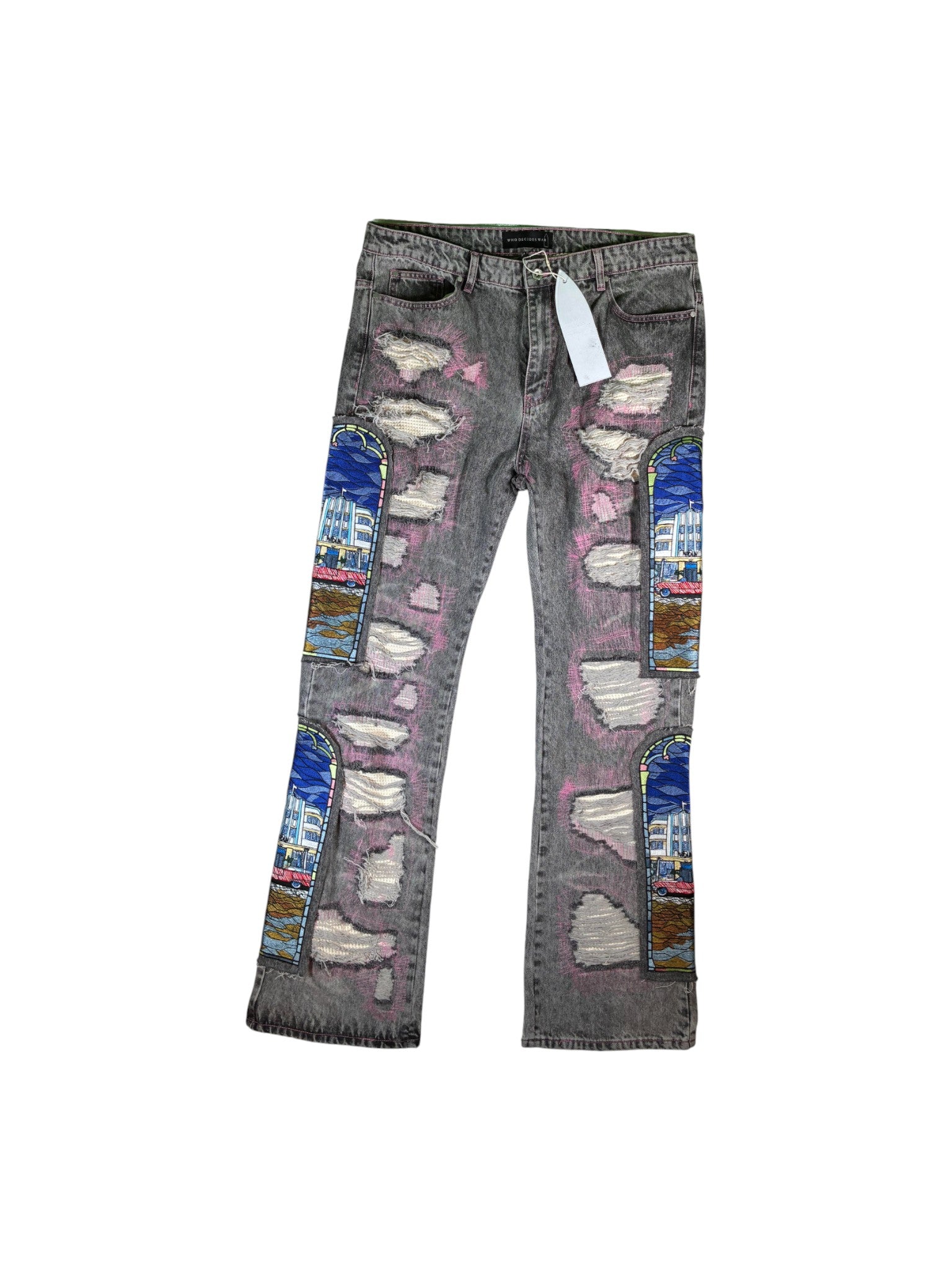 WDW POTN Stained Glass Vintage Grey Denim