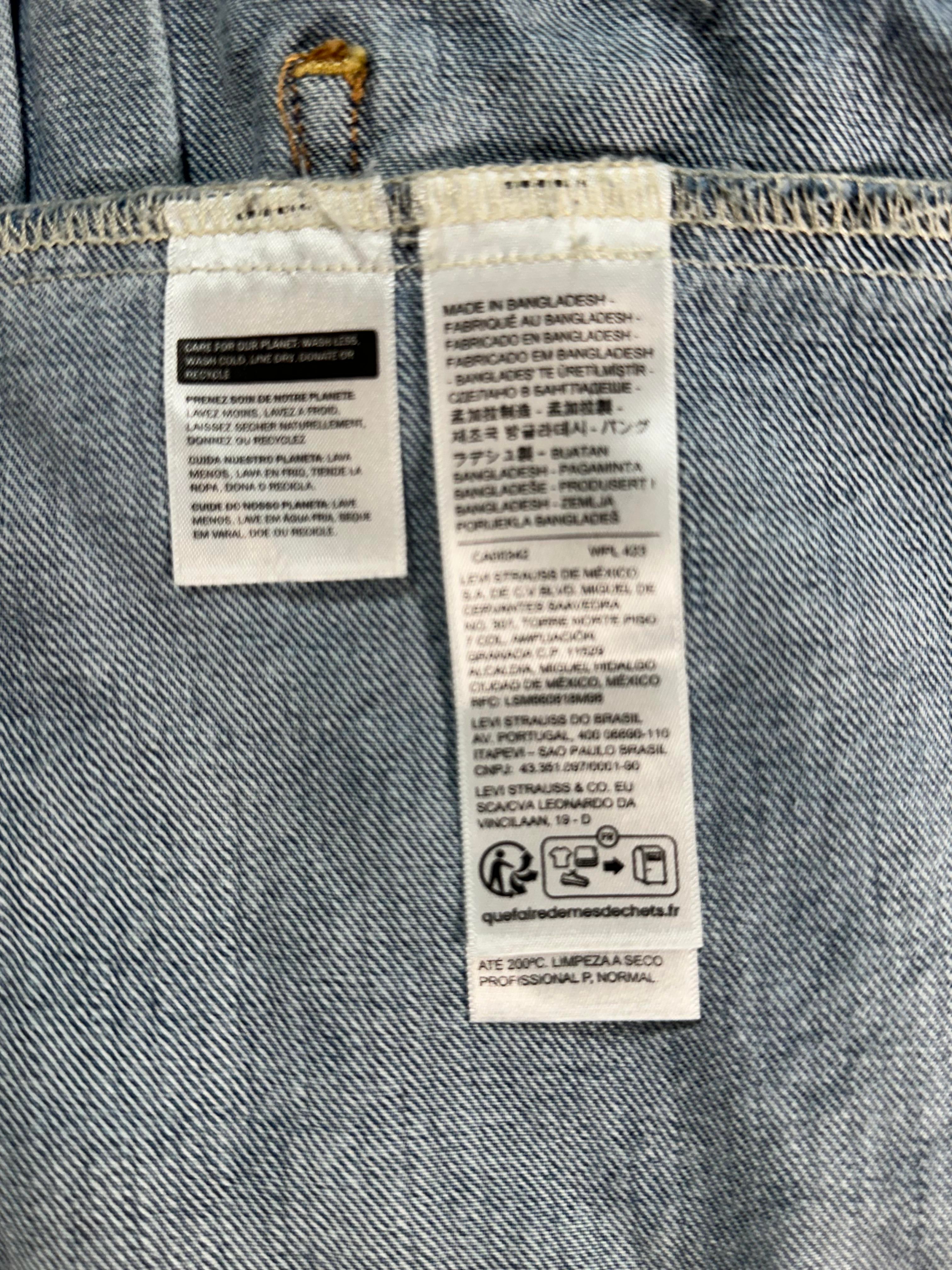 Barriers Levi’s Patchwork Light Wash Denim Jacket