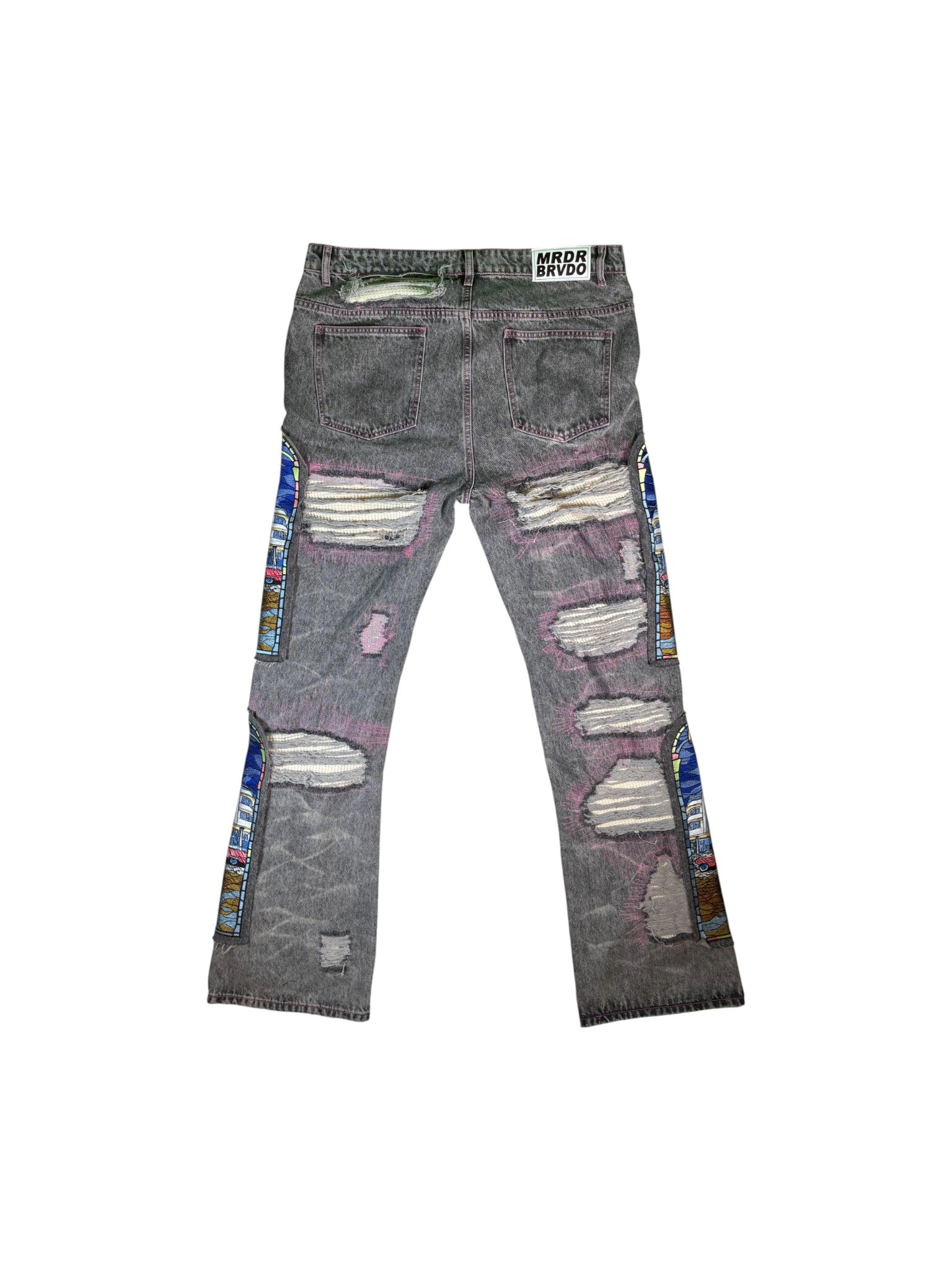WDW POTN Stained Glass Vintage Grey Denim