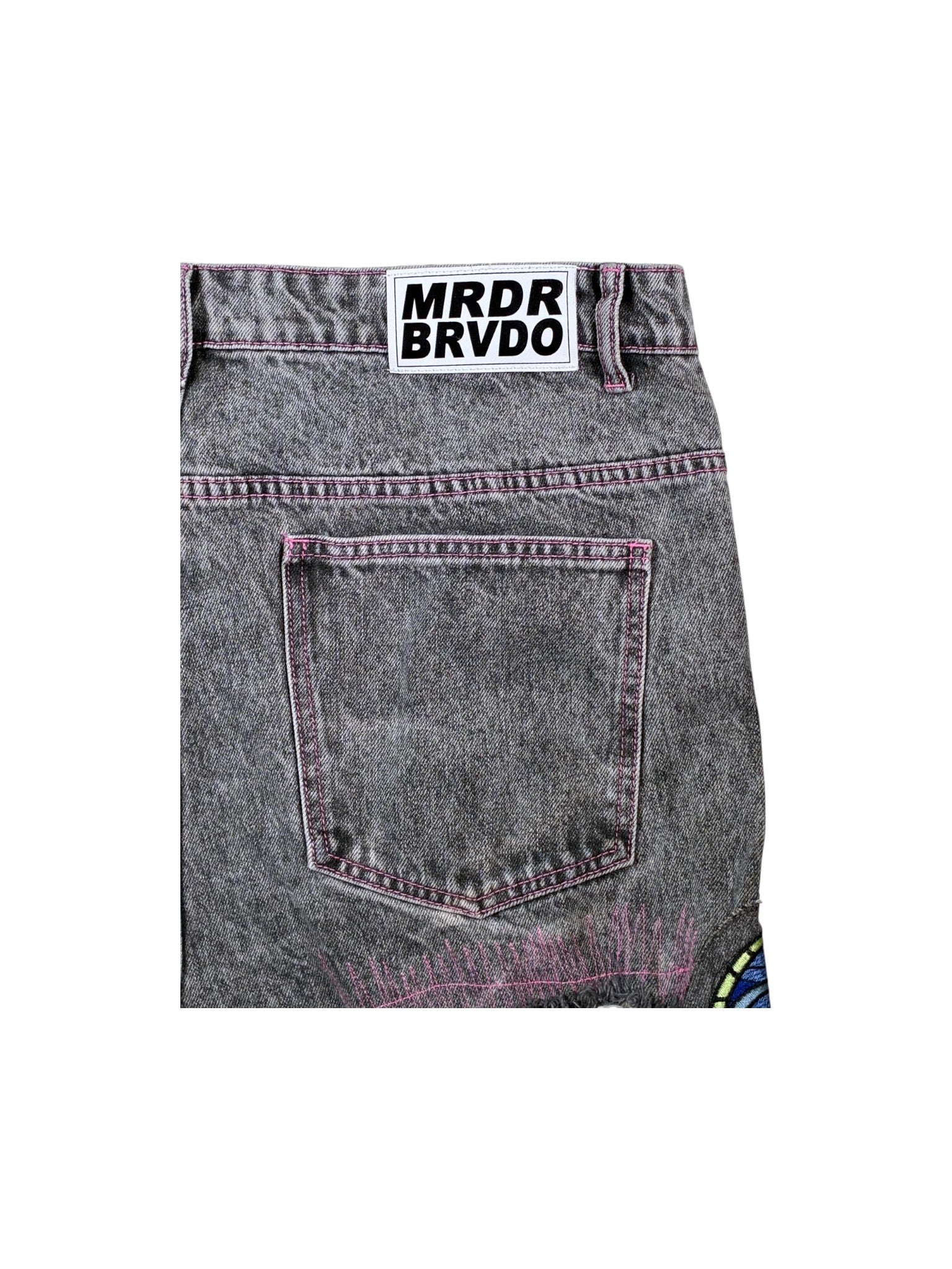 WDW POTN Stained Glass Vintage Grey Denim