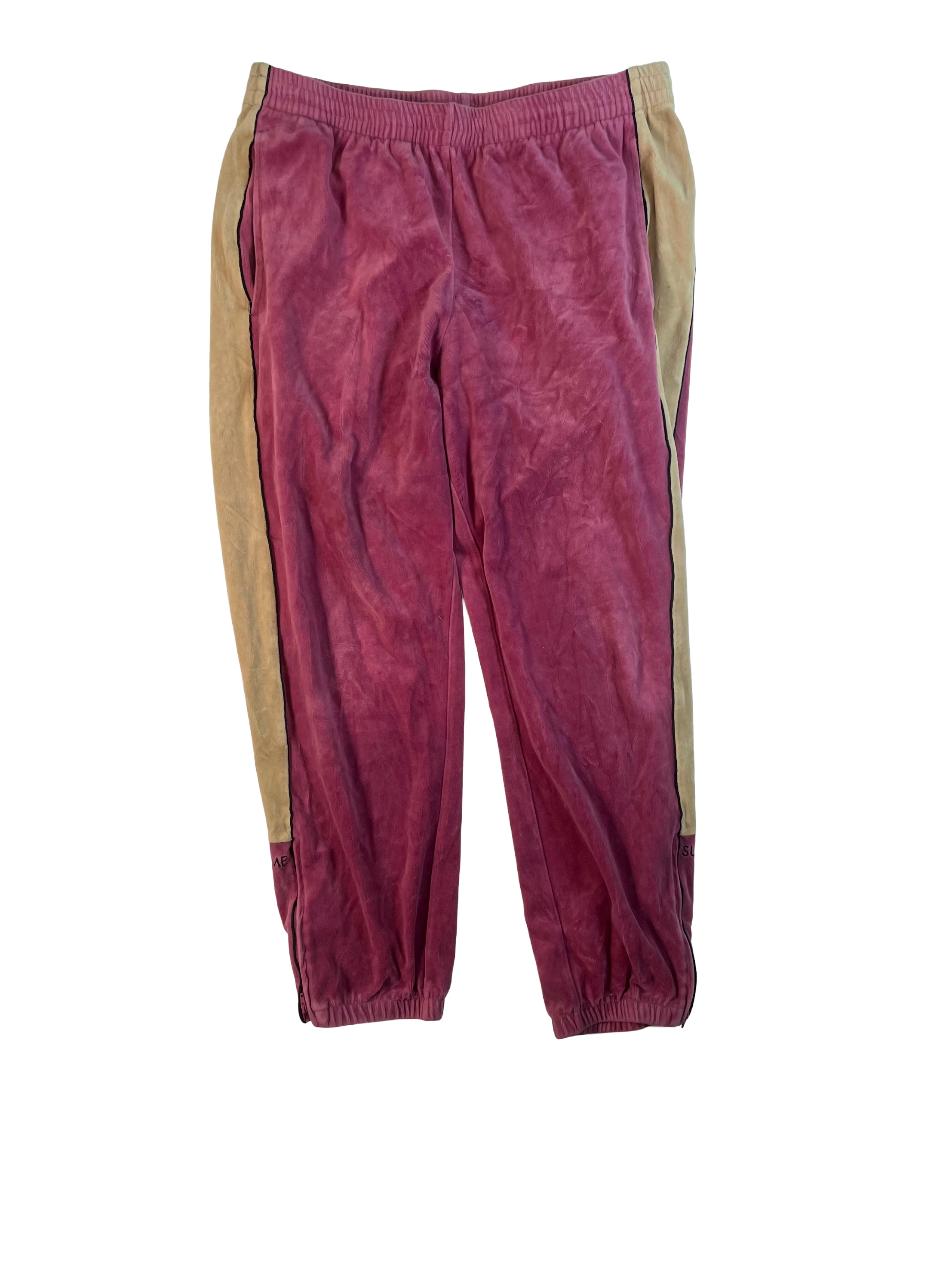 Supreme Velor Pink Sweatpants