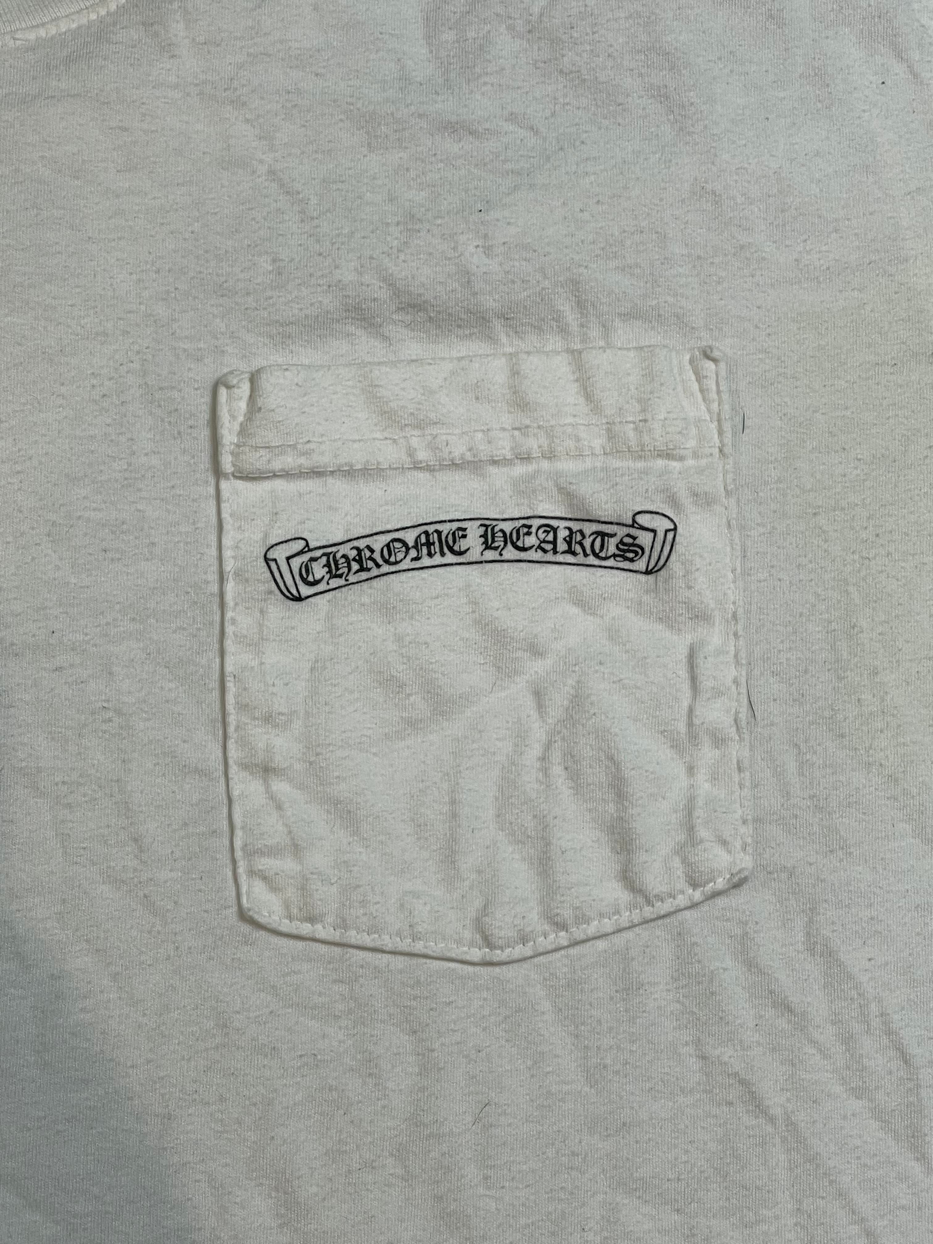 Chrome Hearts Shoulder Logo T-shirt White