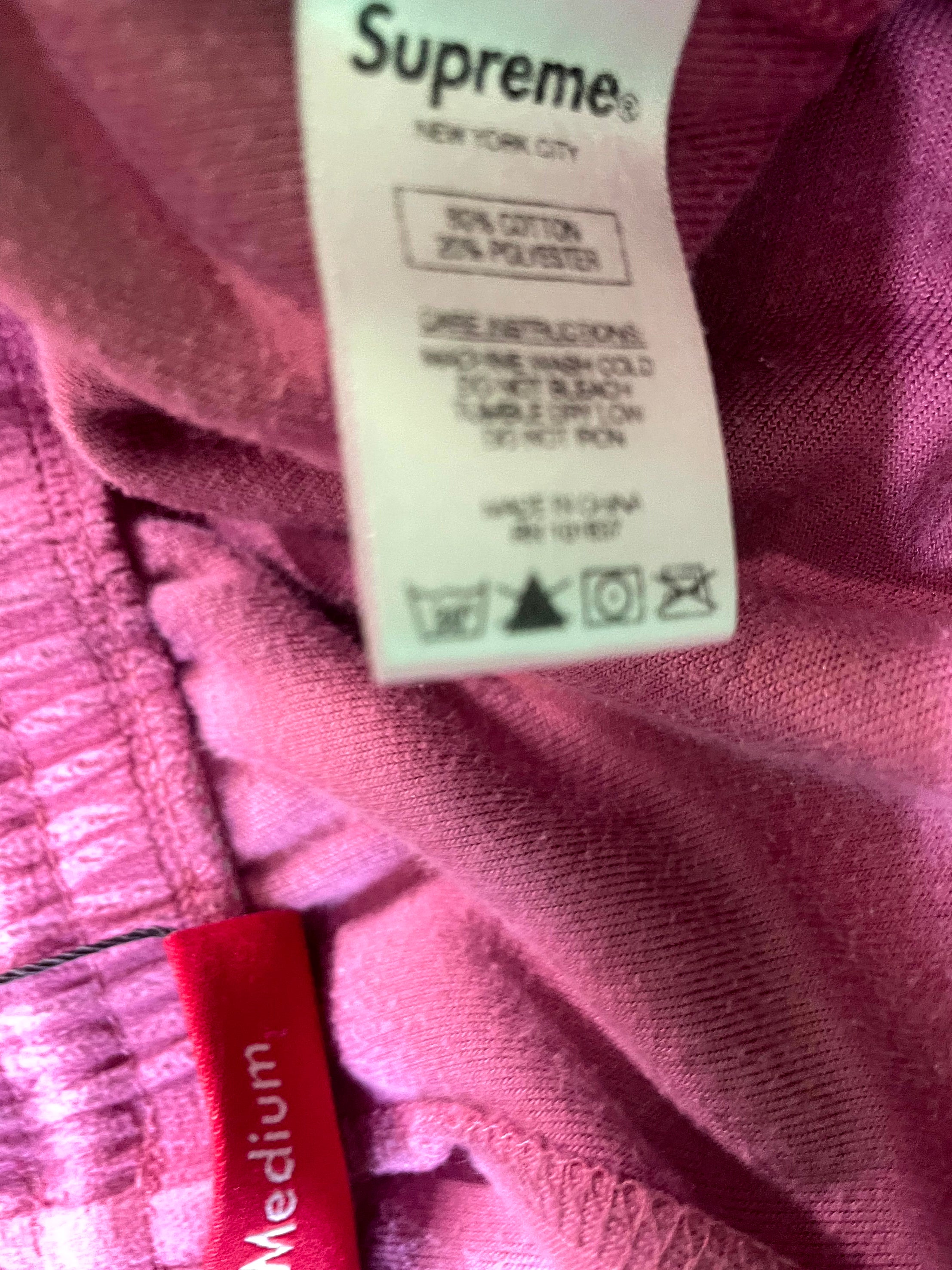 Supreme Velor Pink Sweatpants