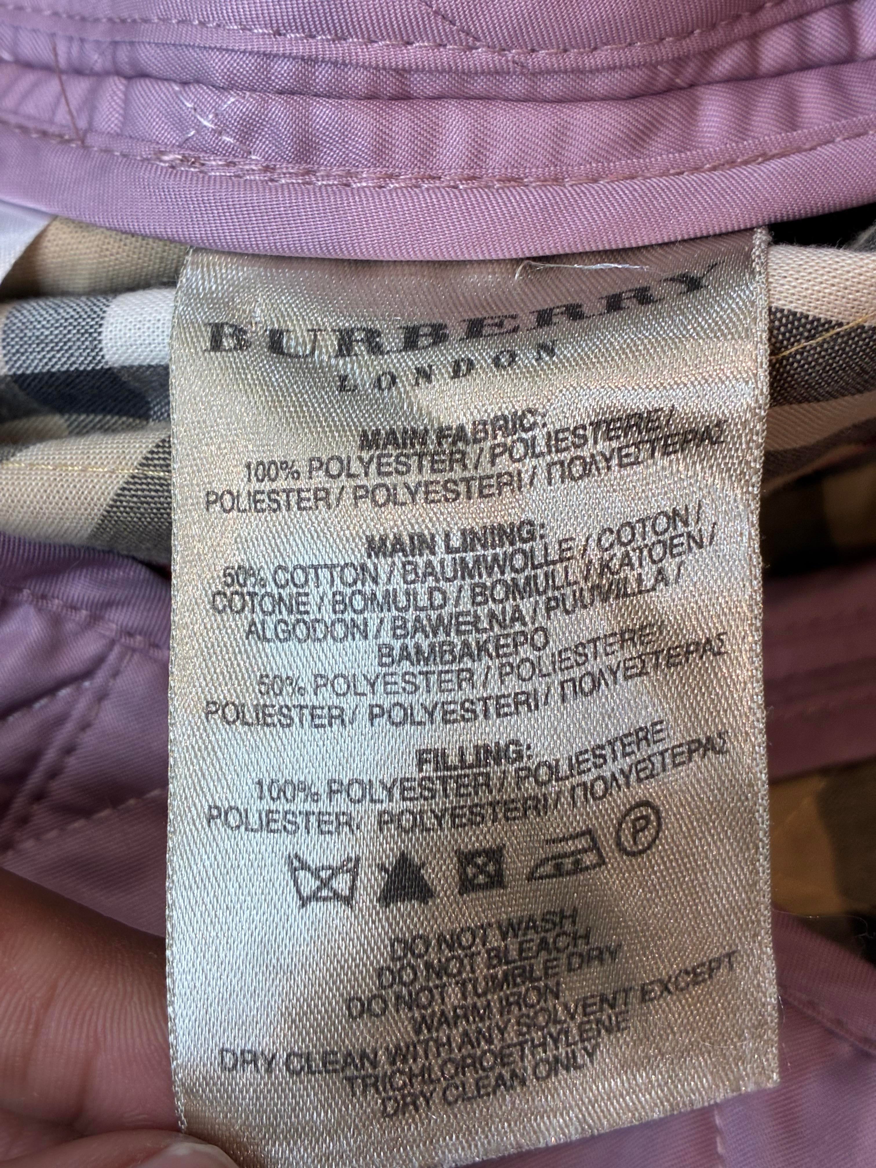 Burberry Light Pink Jacket