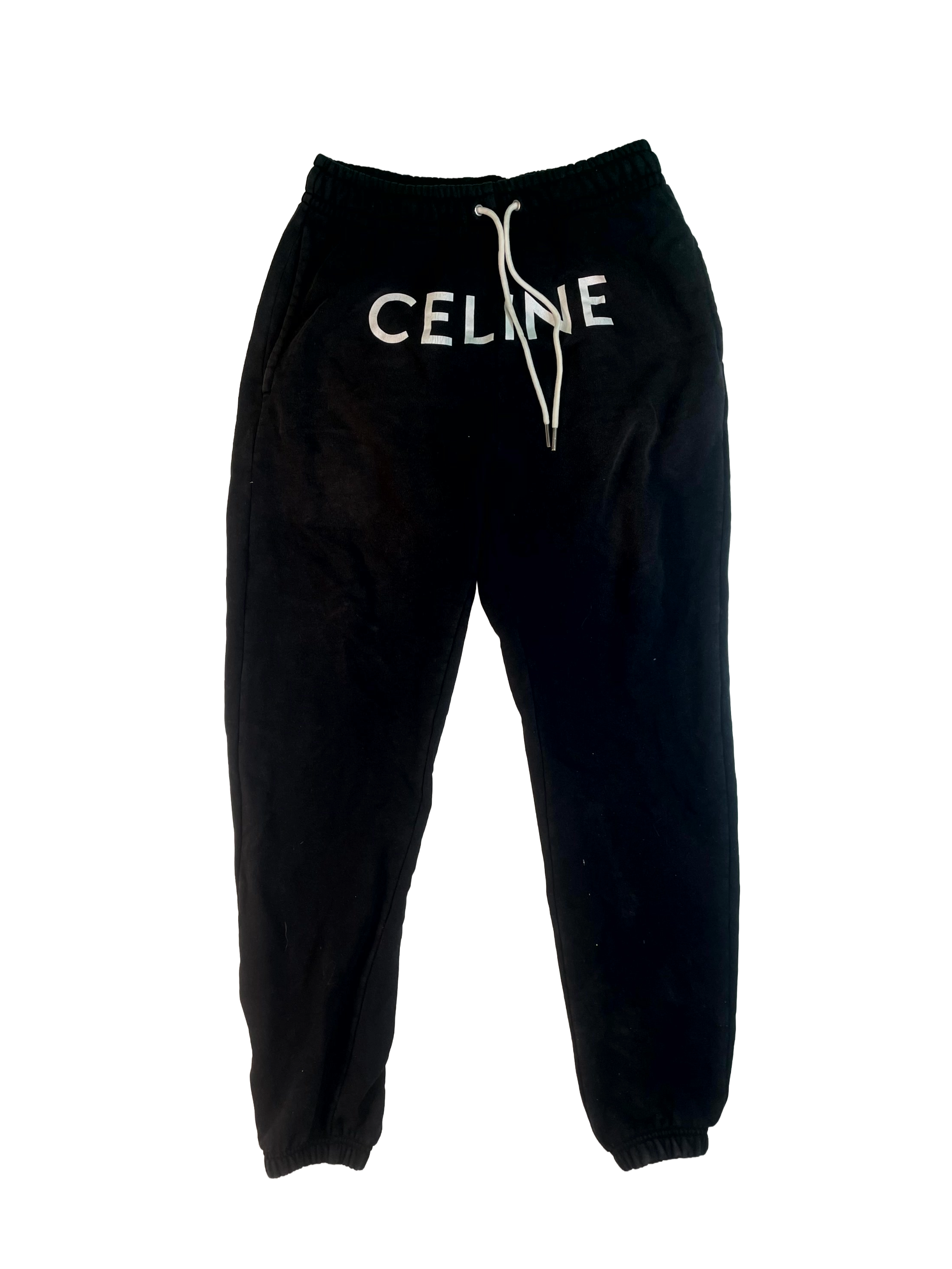 Celine Logo Black & White Sweats