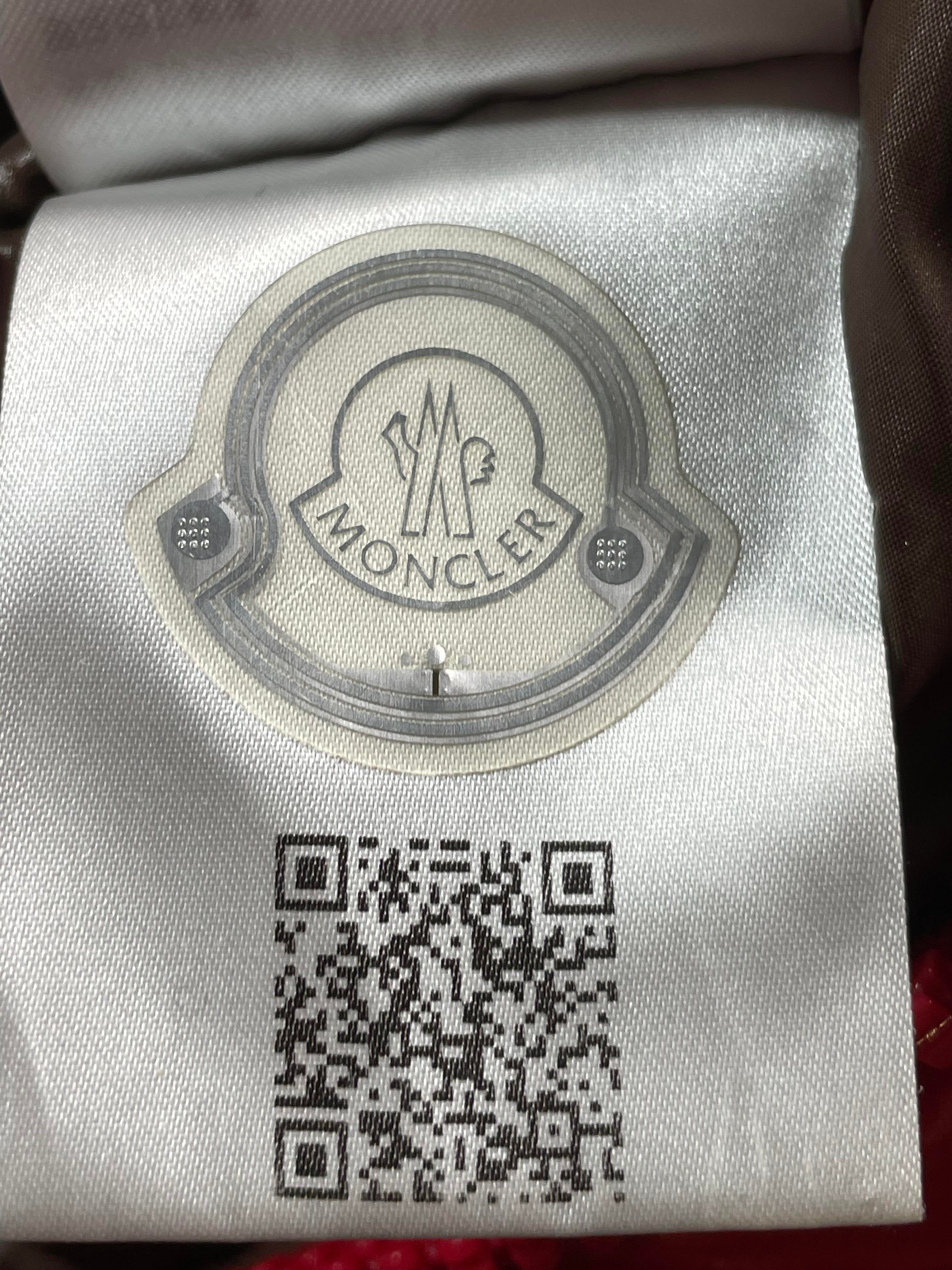 Moncler Maya Red Puffer Jacket