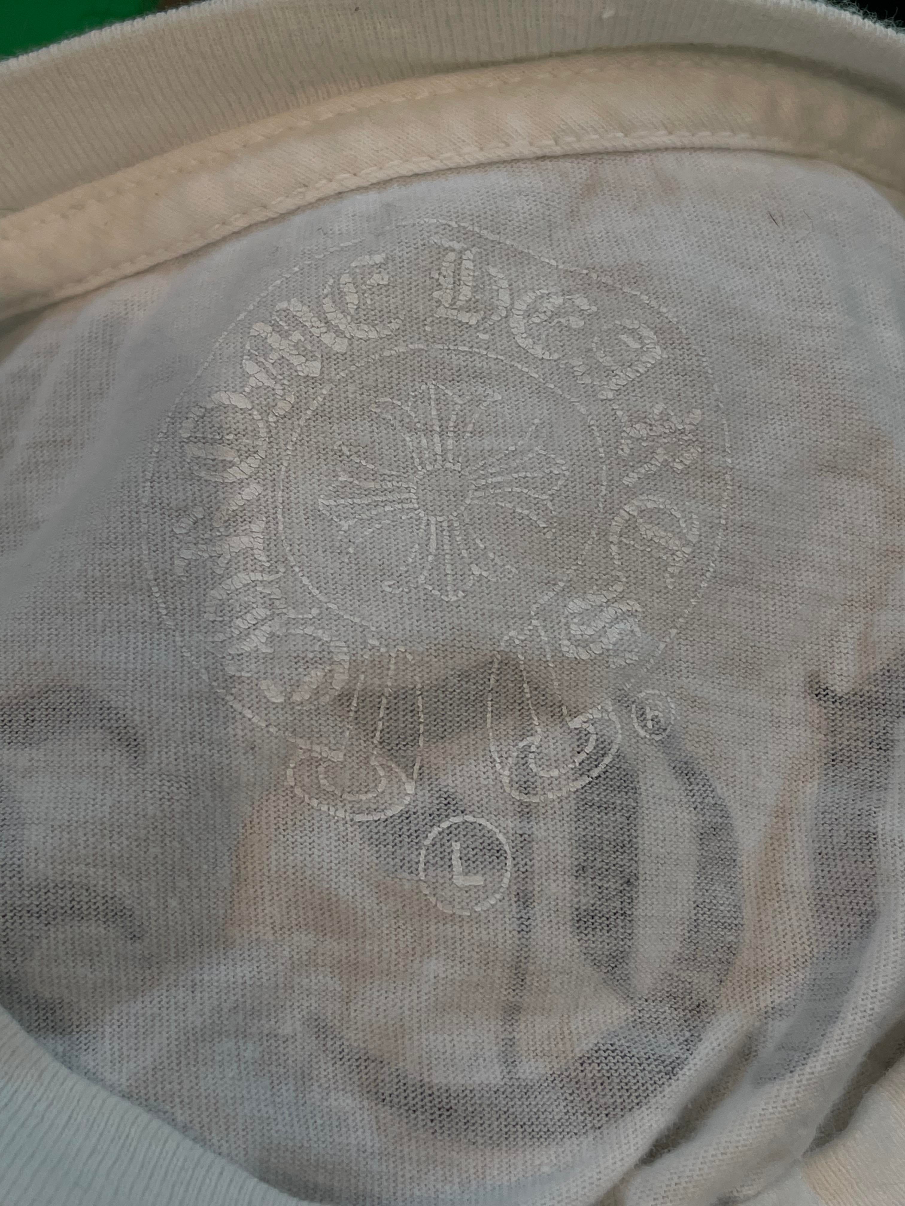 Chrome Hearts Shoulder Logo T-shirt White