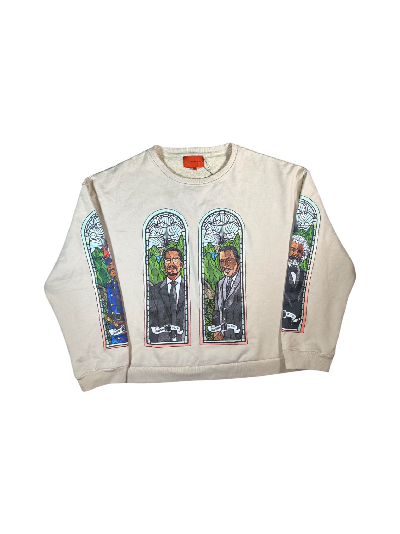 WDW x Barriers Cream Crewneck