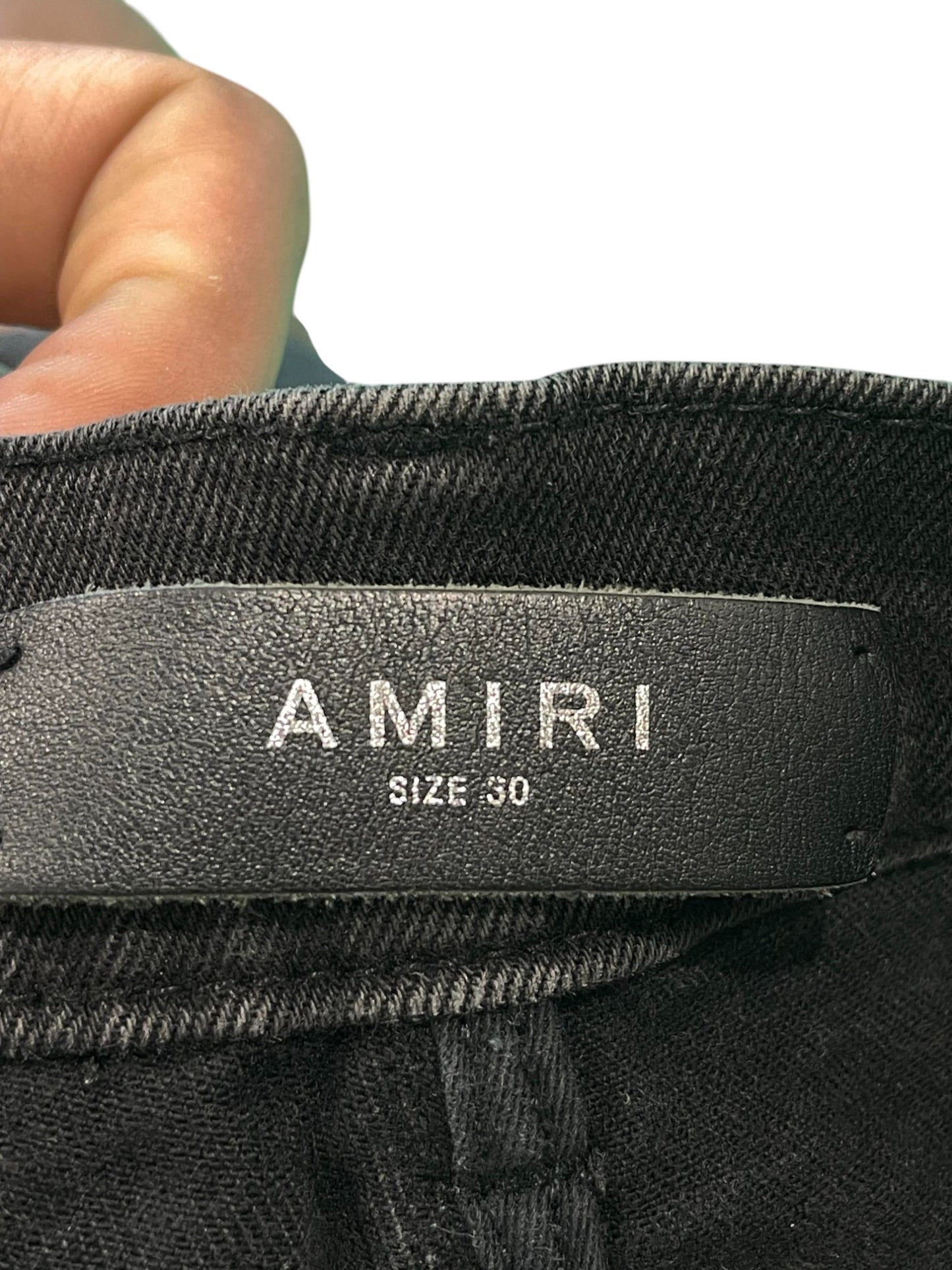 Amiri Cheetah Thrasher Jeans