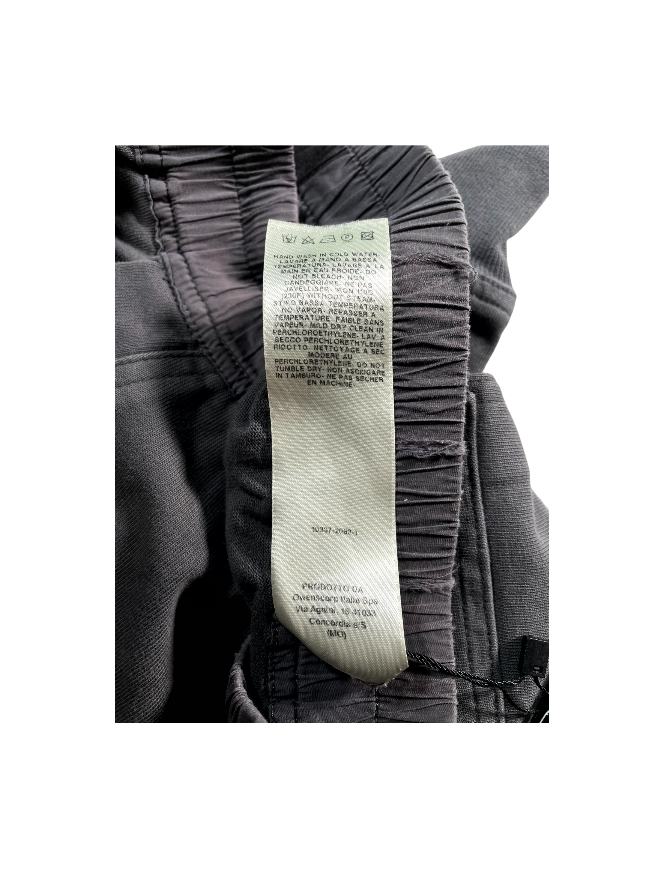 Rick Owens Grey Cargo Pants
