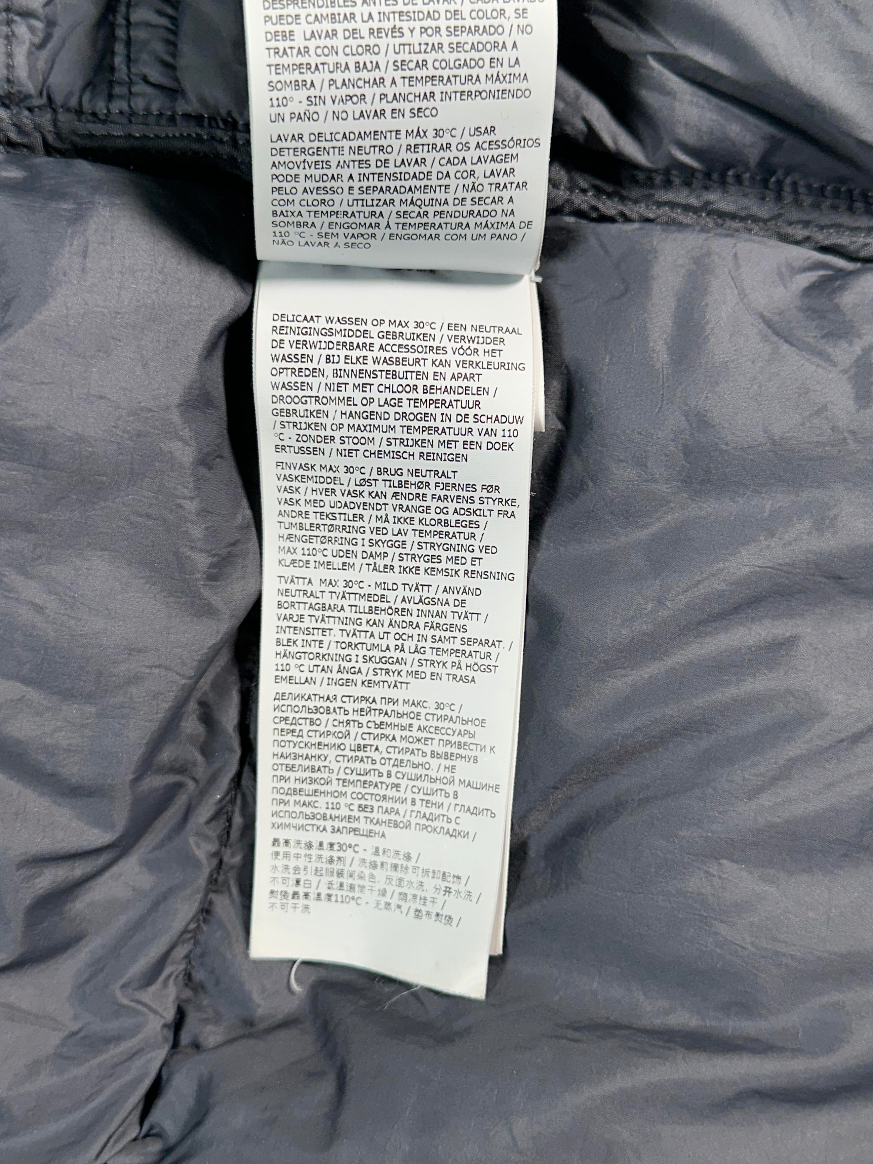 Stone Island Black Puffer Jacket
