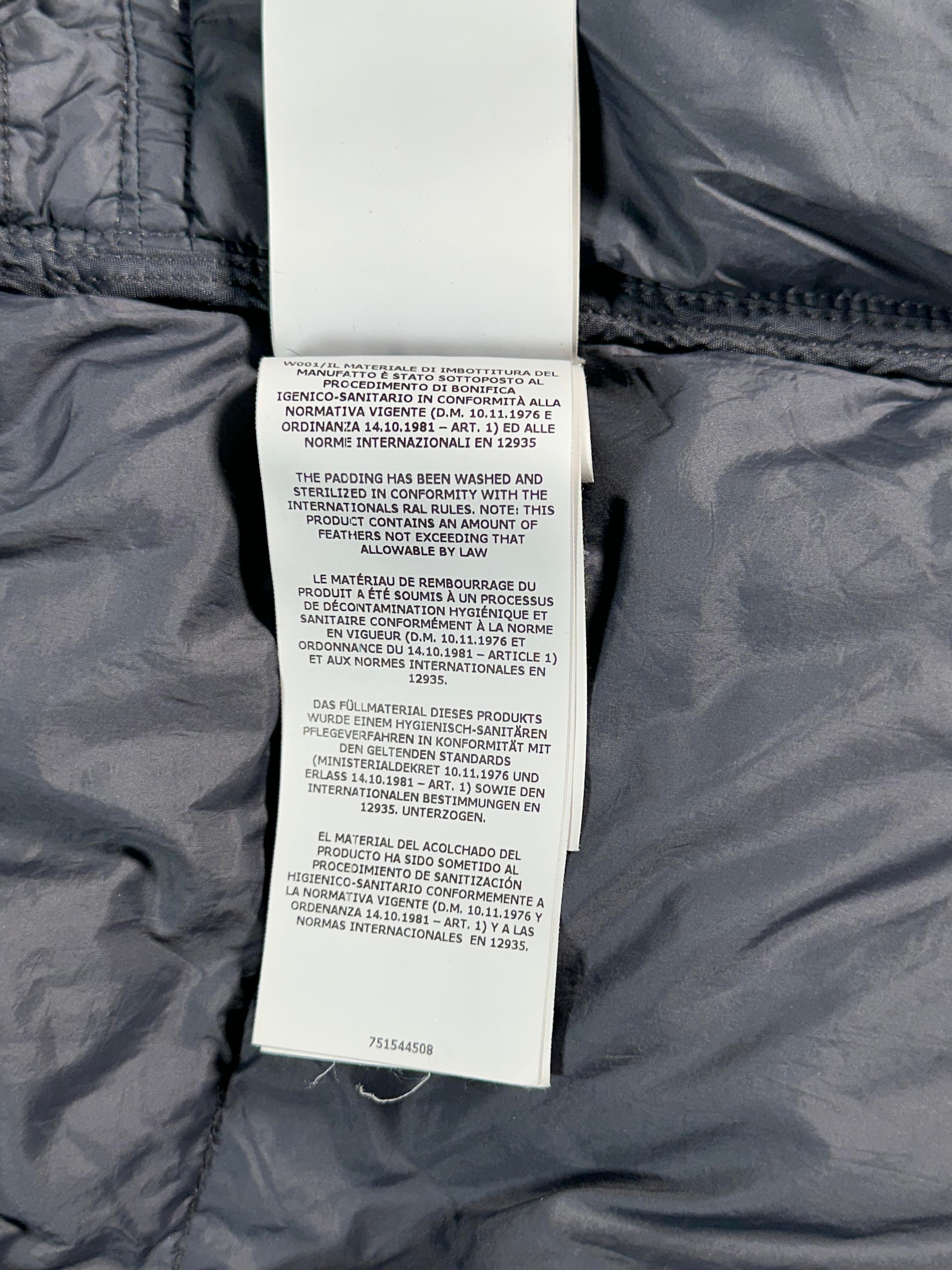 Stone Island Black Puffer Jacket