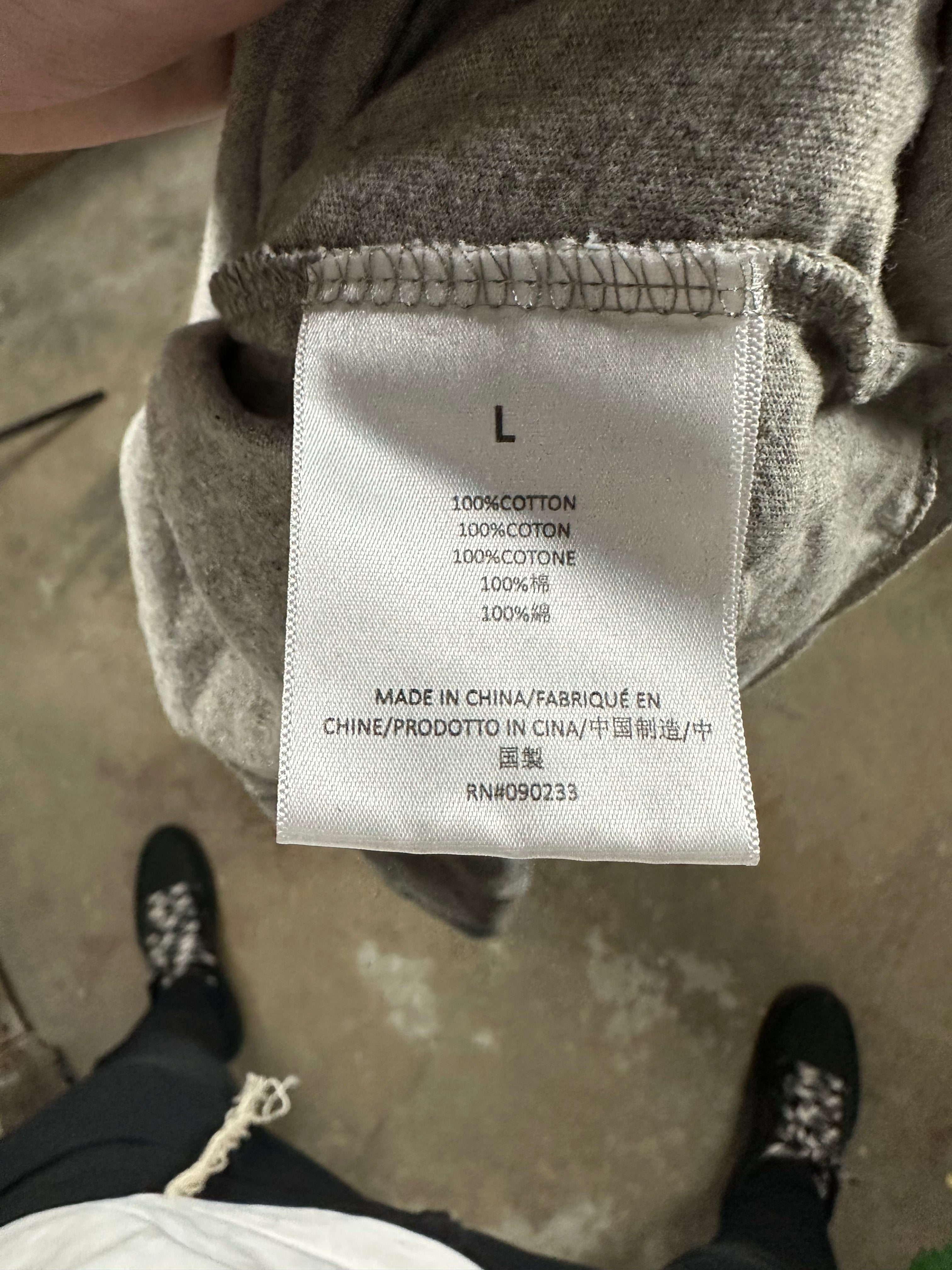 Essentials LS Dark Oatmeal Used Large