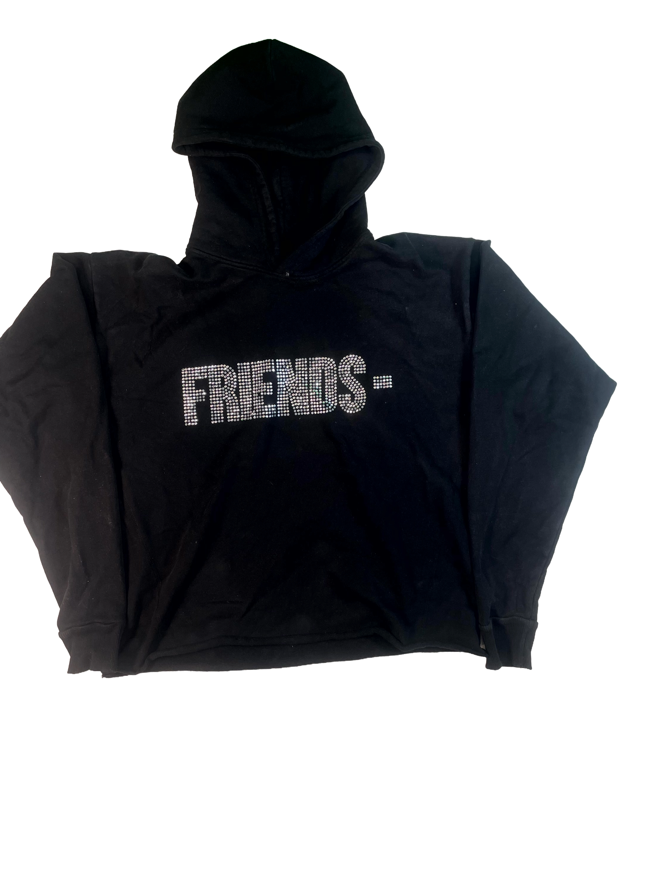 Vlone Swarovski Friends Black Hoodie