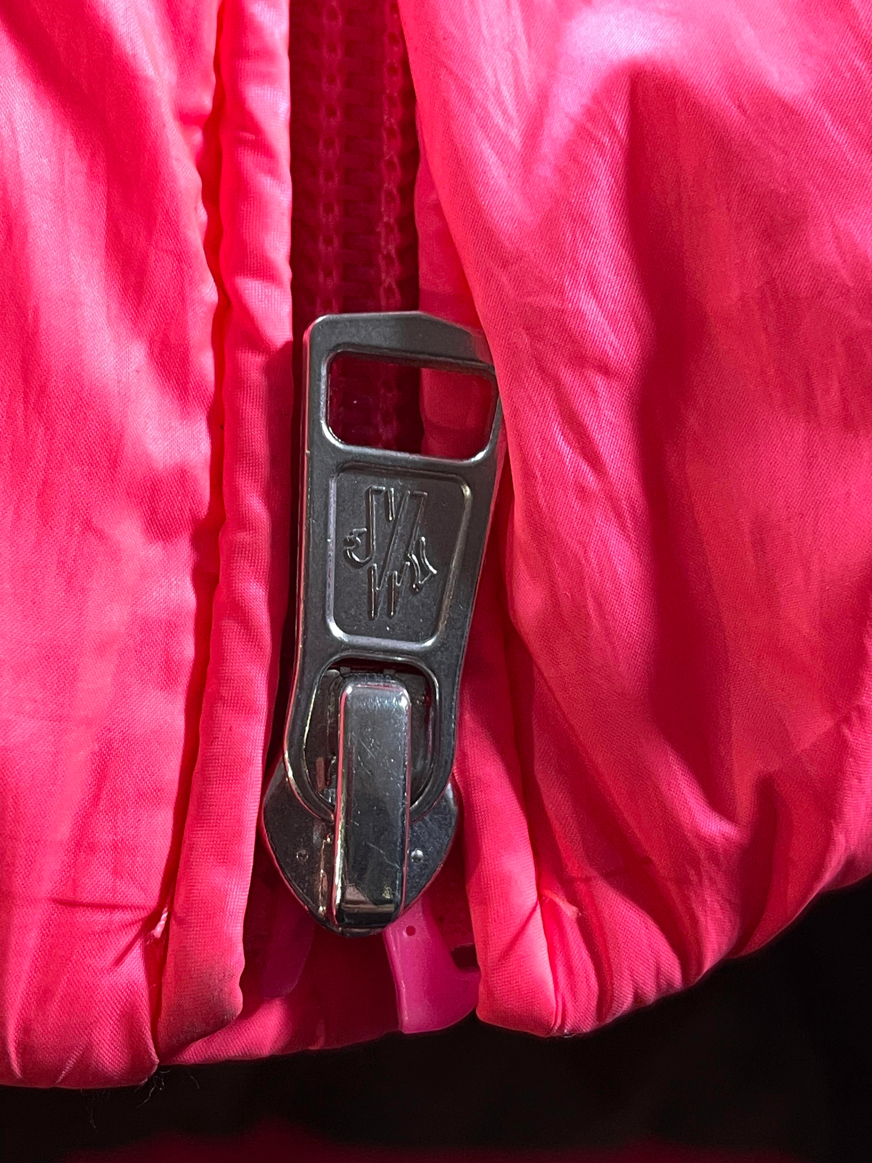Moncler Pink Puffer Coat
