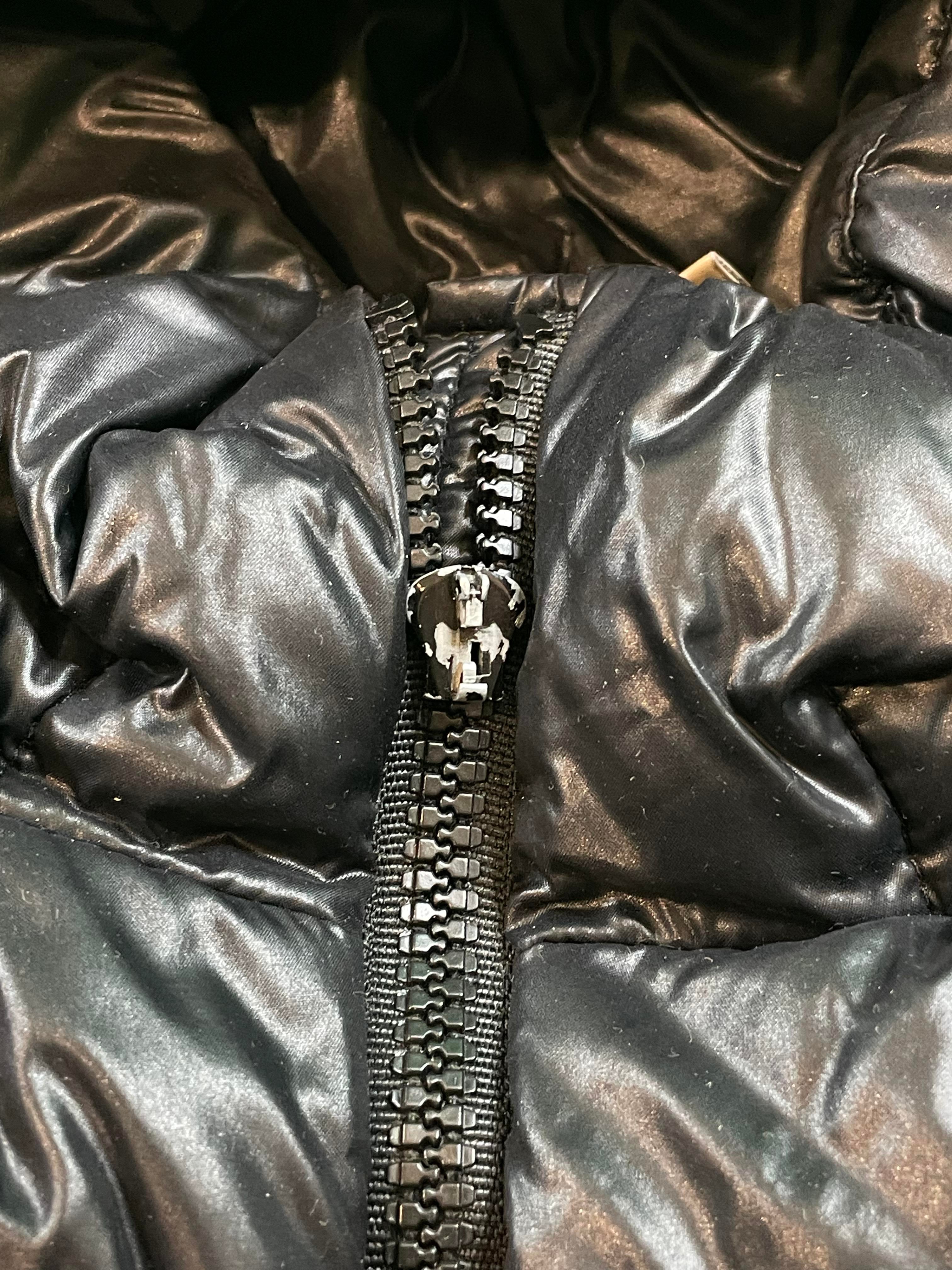 Moncler Bady Giubbotto Puffer Jacket Black (WOMENS BROKEN ZIPPER)