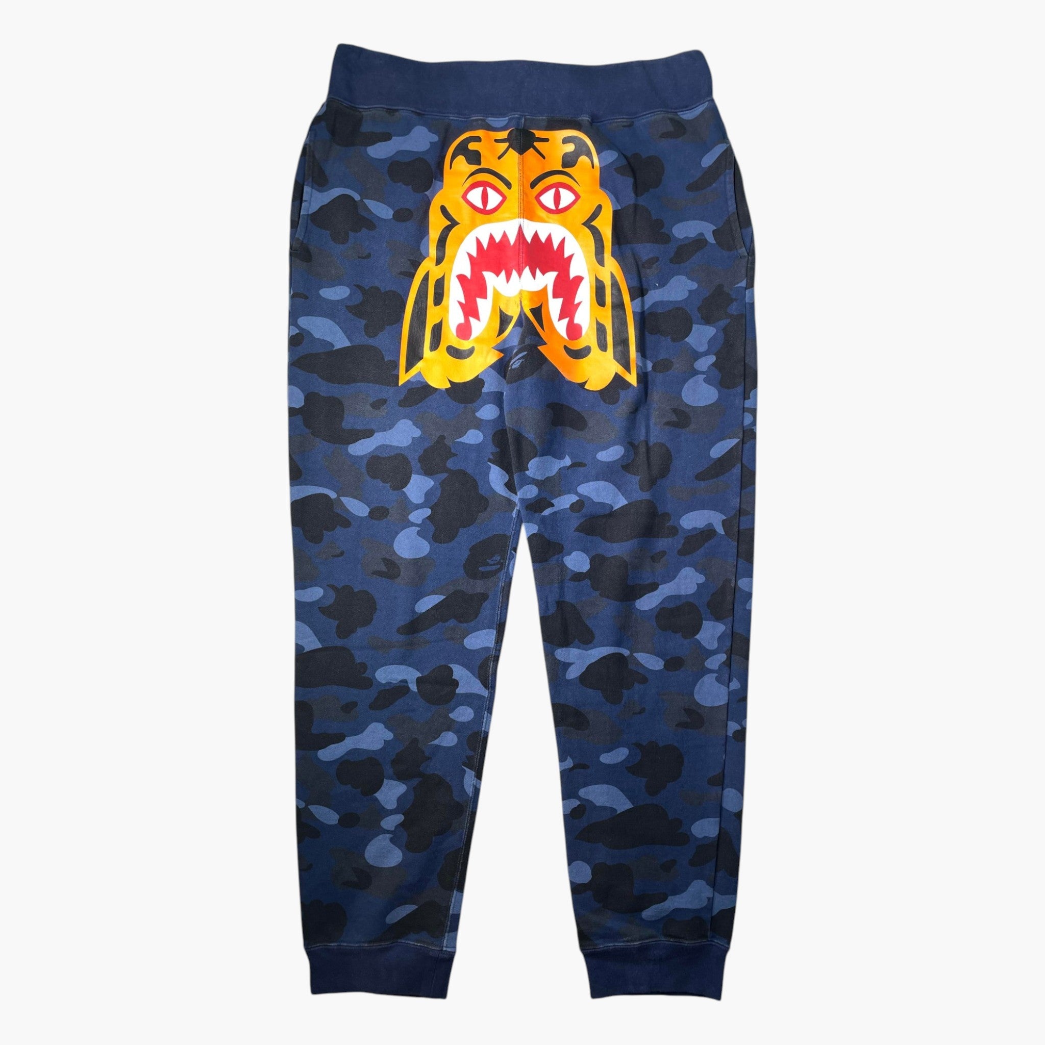 BAPE Tiger Blue Camo Sweats