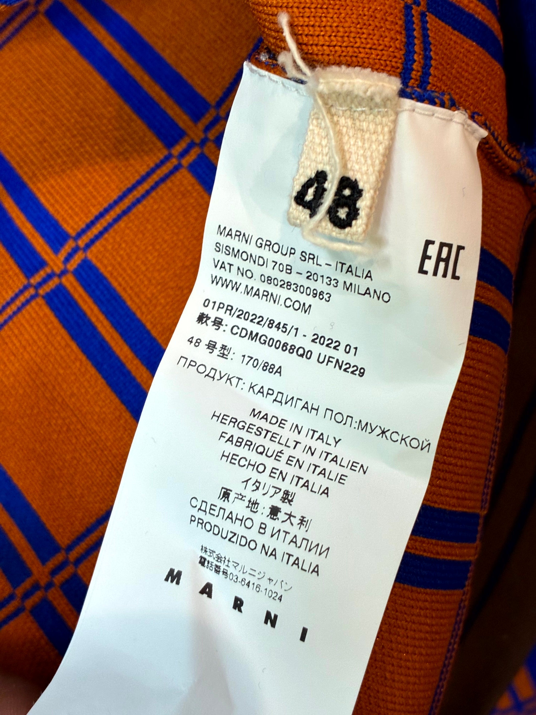 Marni Blue & Orange Sweatsuit