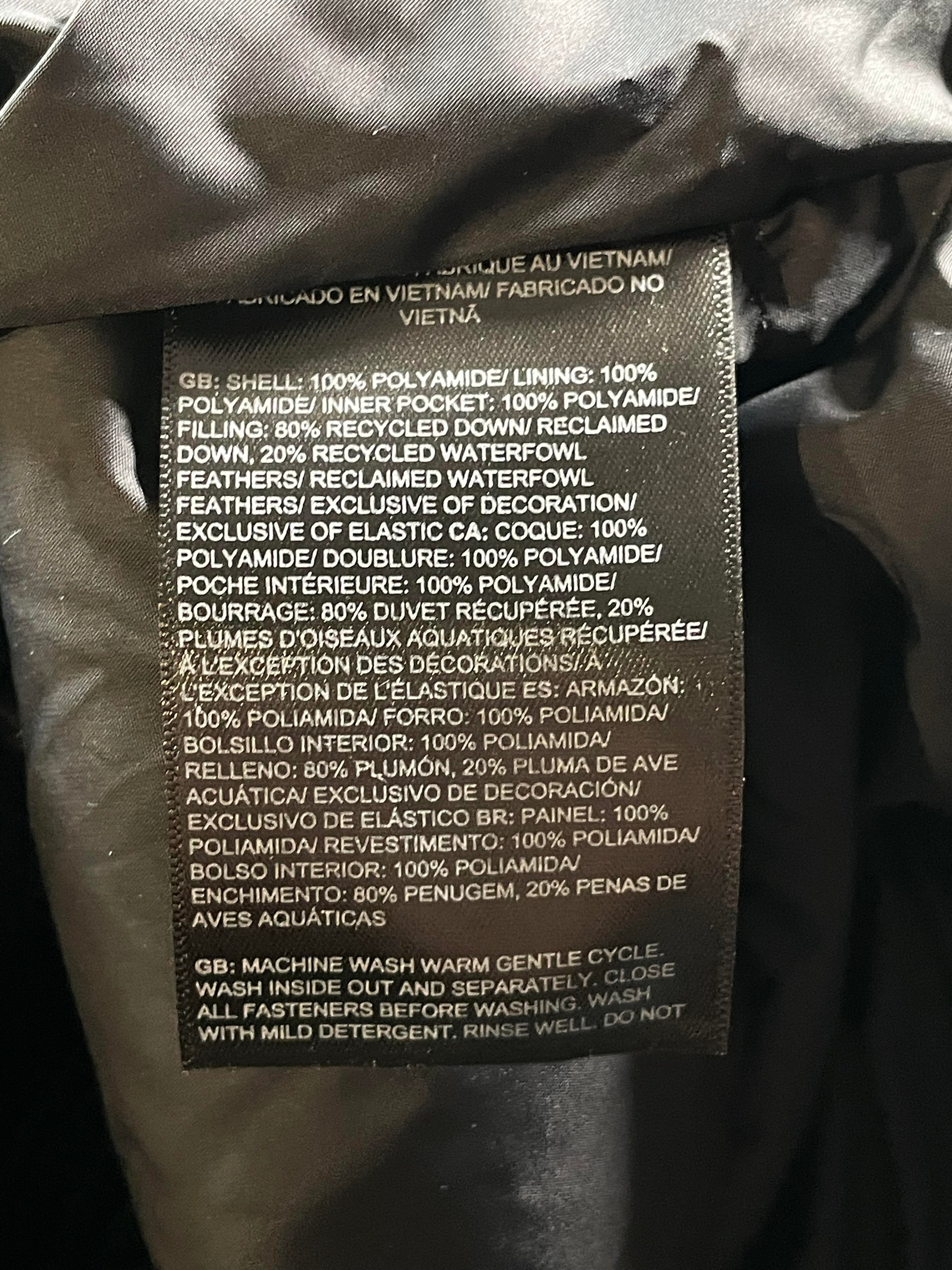 The North Face x Skims 1996 Women's Black Puffer Jacket