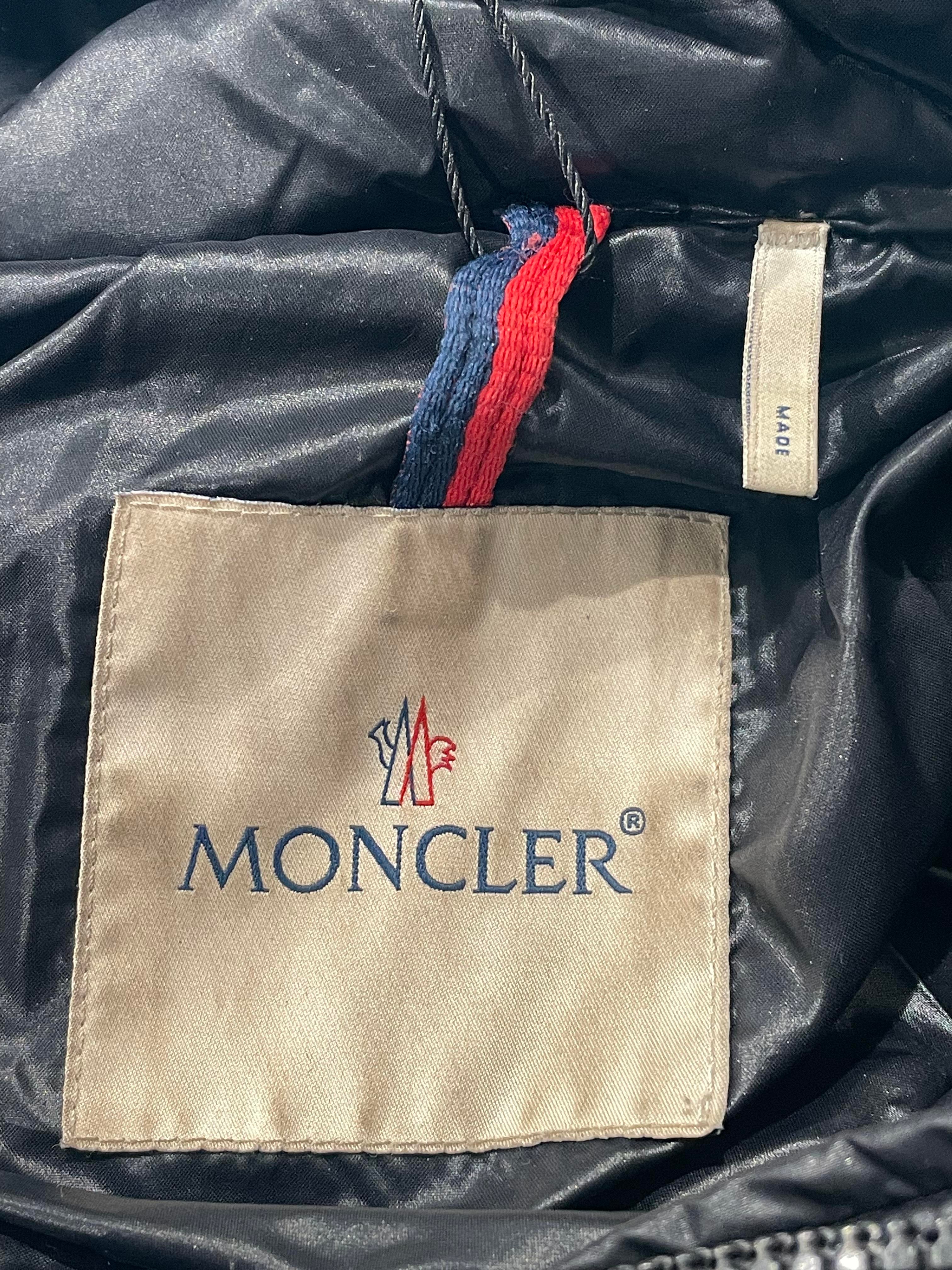 Moncler Bady Giubbotto Puffer Jacket Black (WOMENS BROKEN ZIPPER)