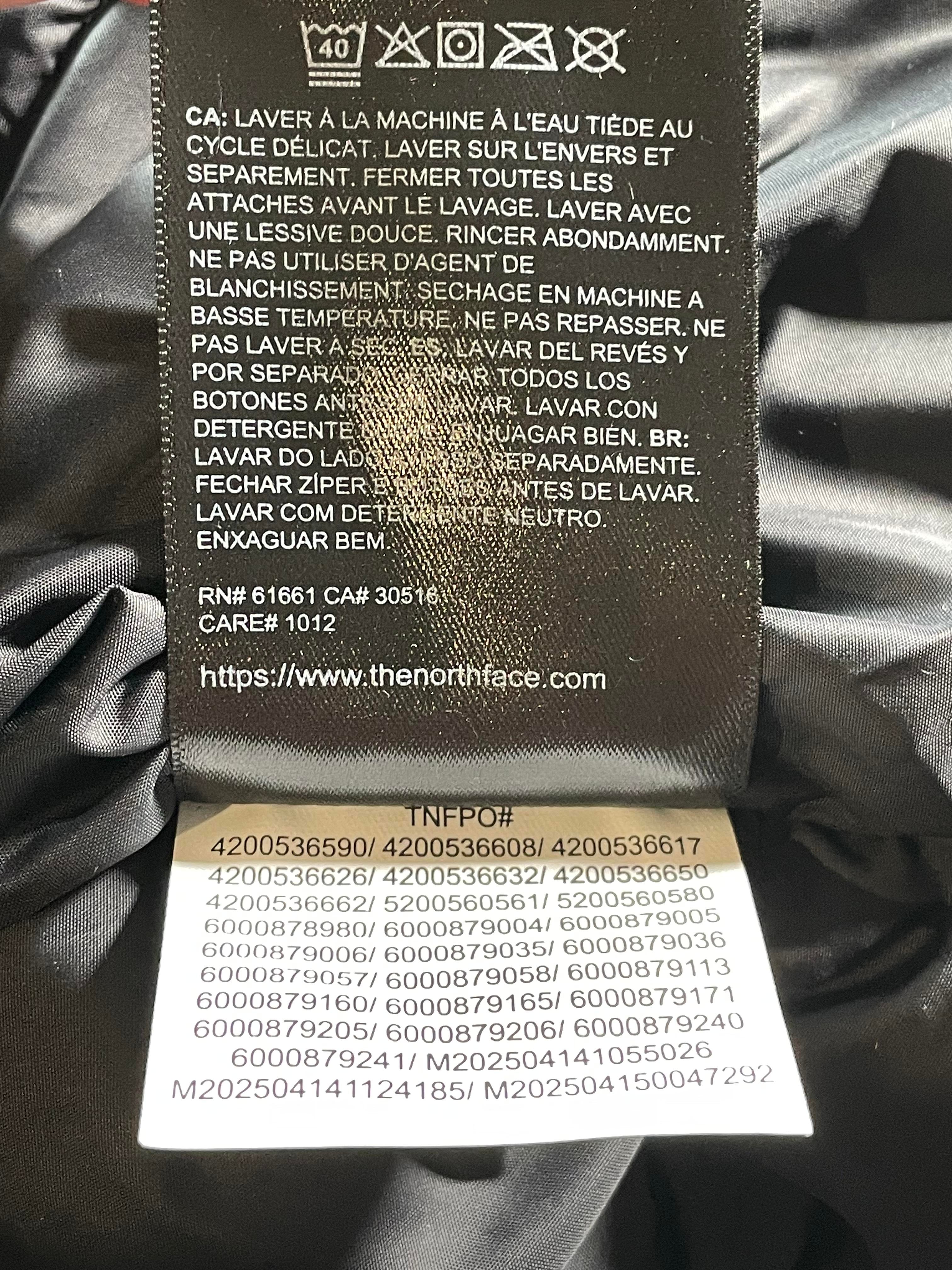 The North Face x Skims 1996 Women's Black Puffer Jacket