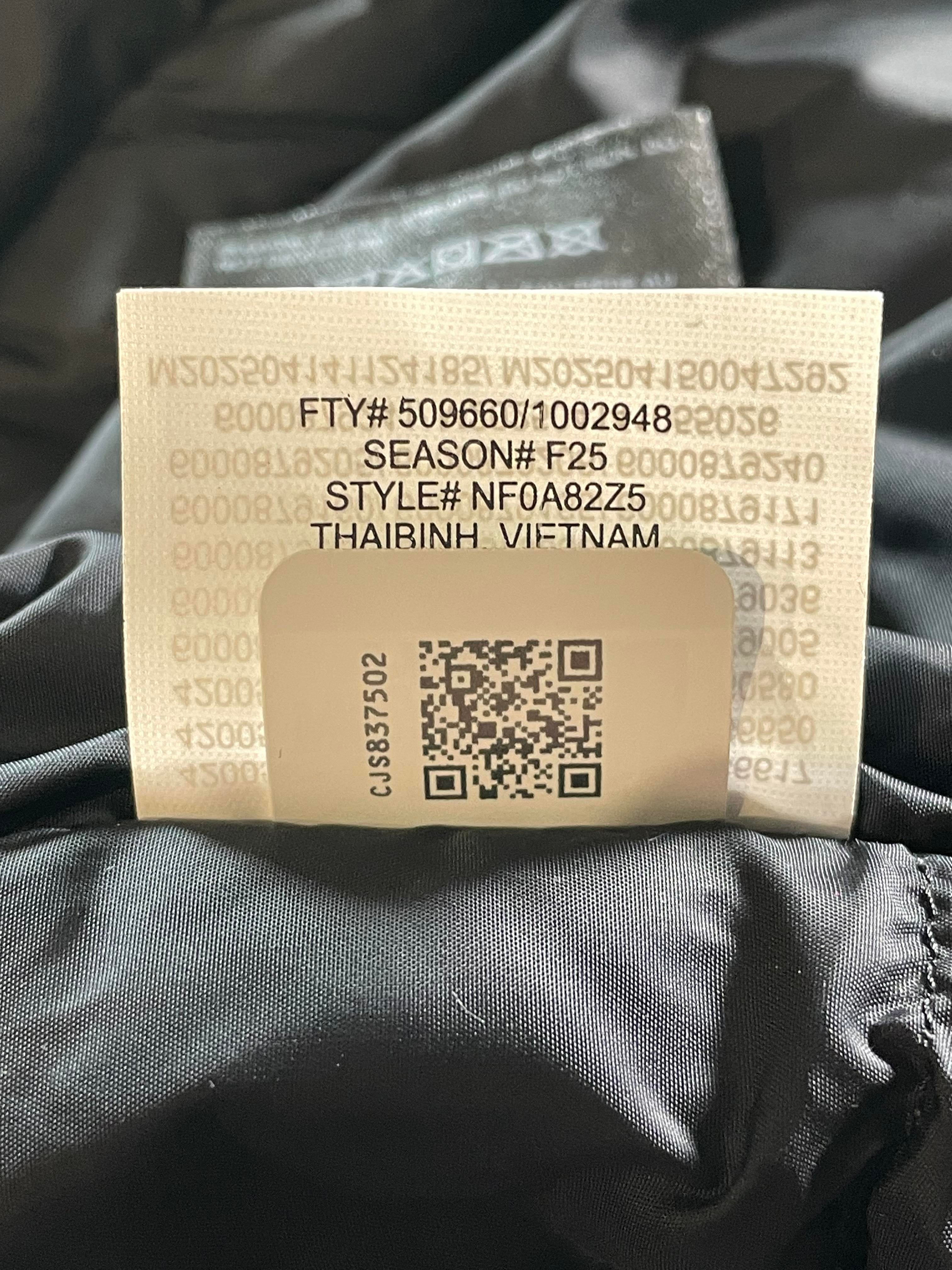 The North Face x Skims 1996 Women's Black Puffer Jacket