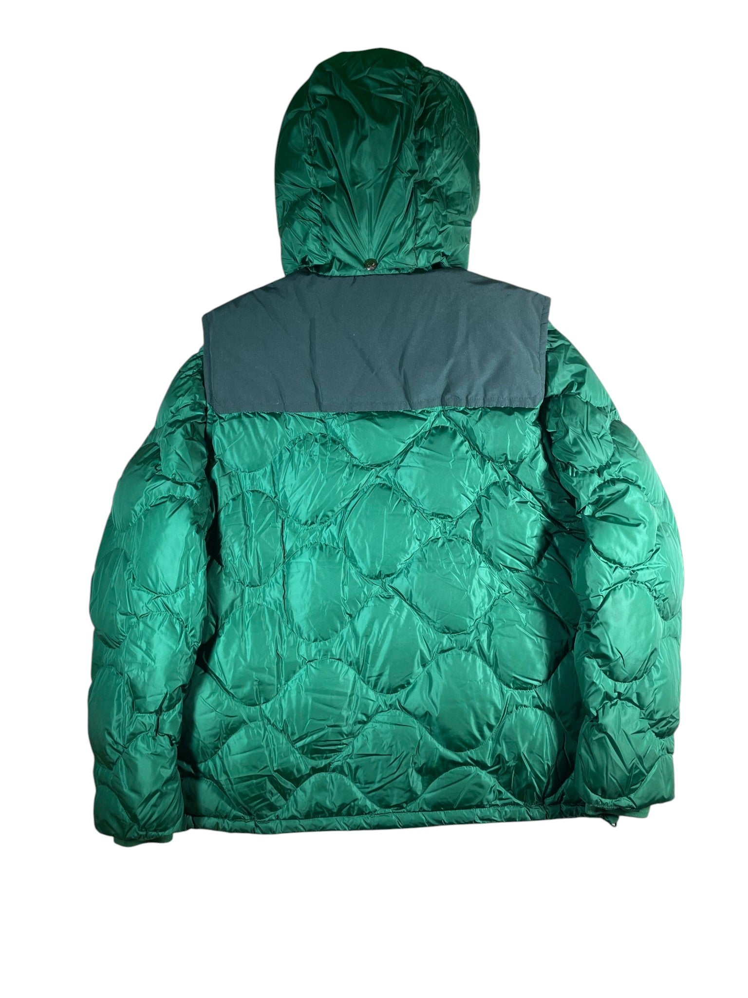 Moncler Arles Diamond Quilt Convertible Hooded Puffer Jacket