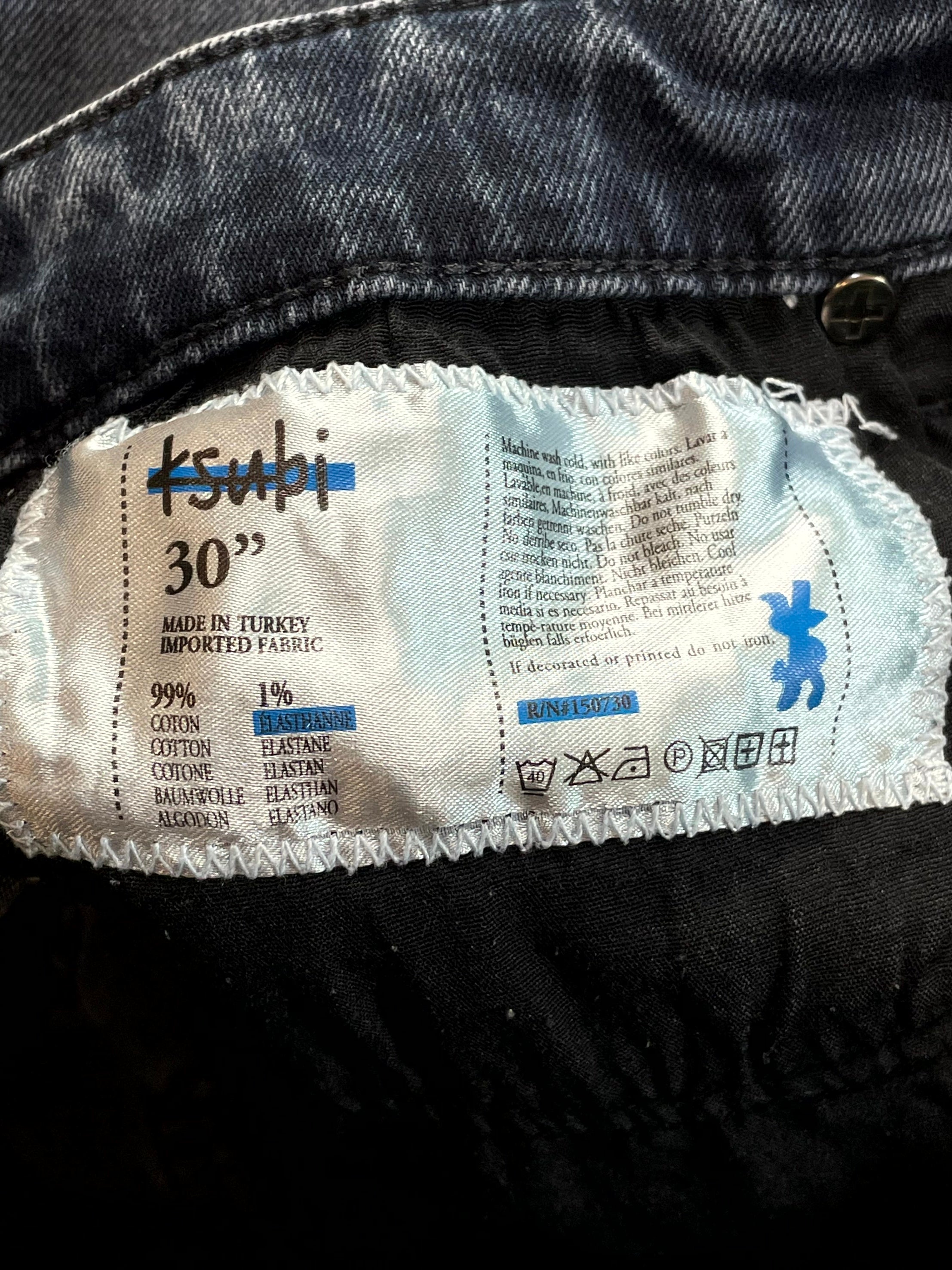 Ksubi Blue Jeans