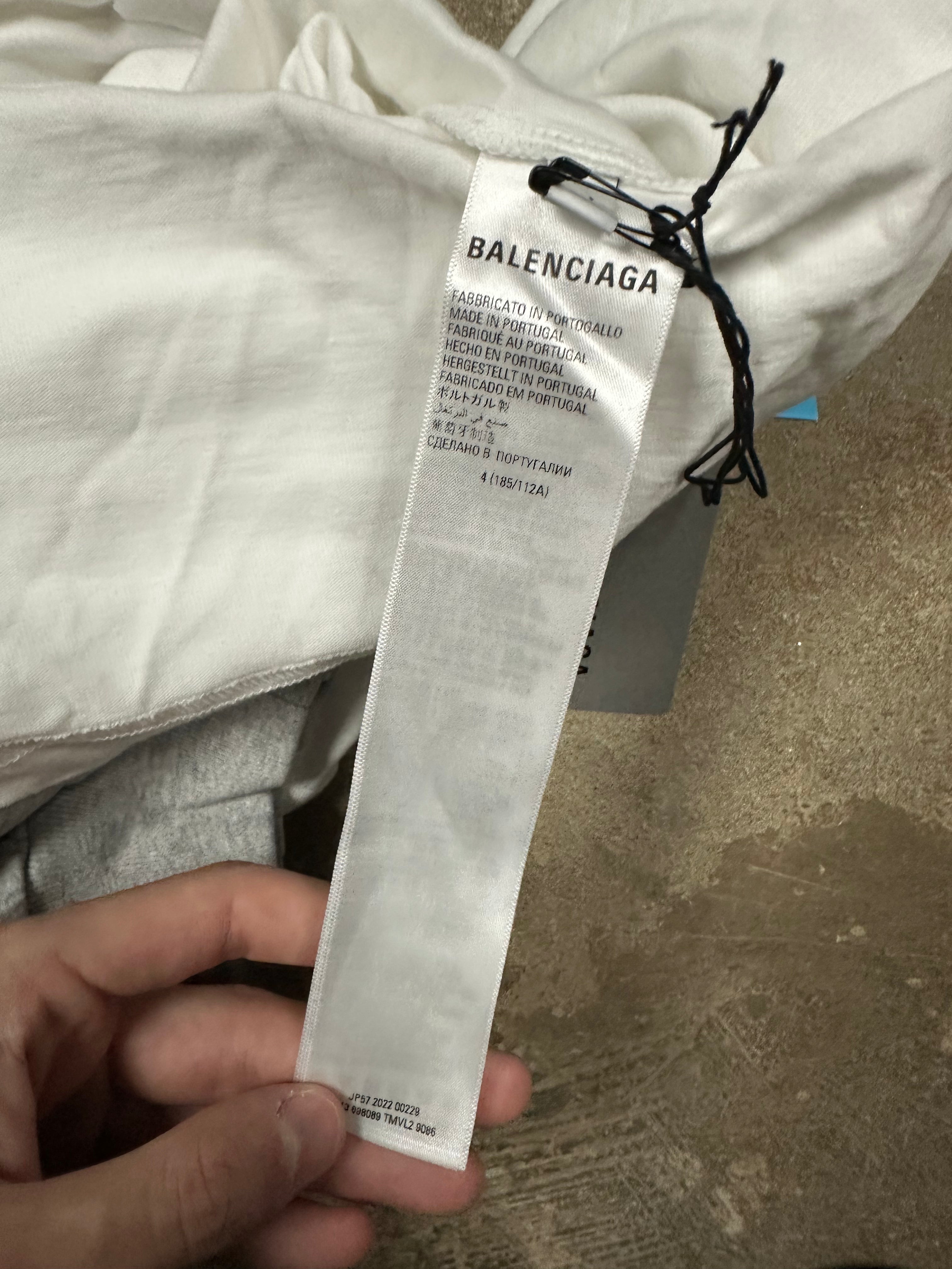 Balenciaga Double Sleeve LS Shirt New XXL