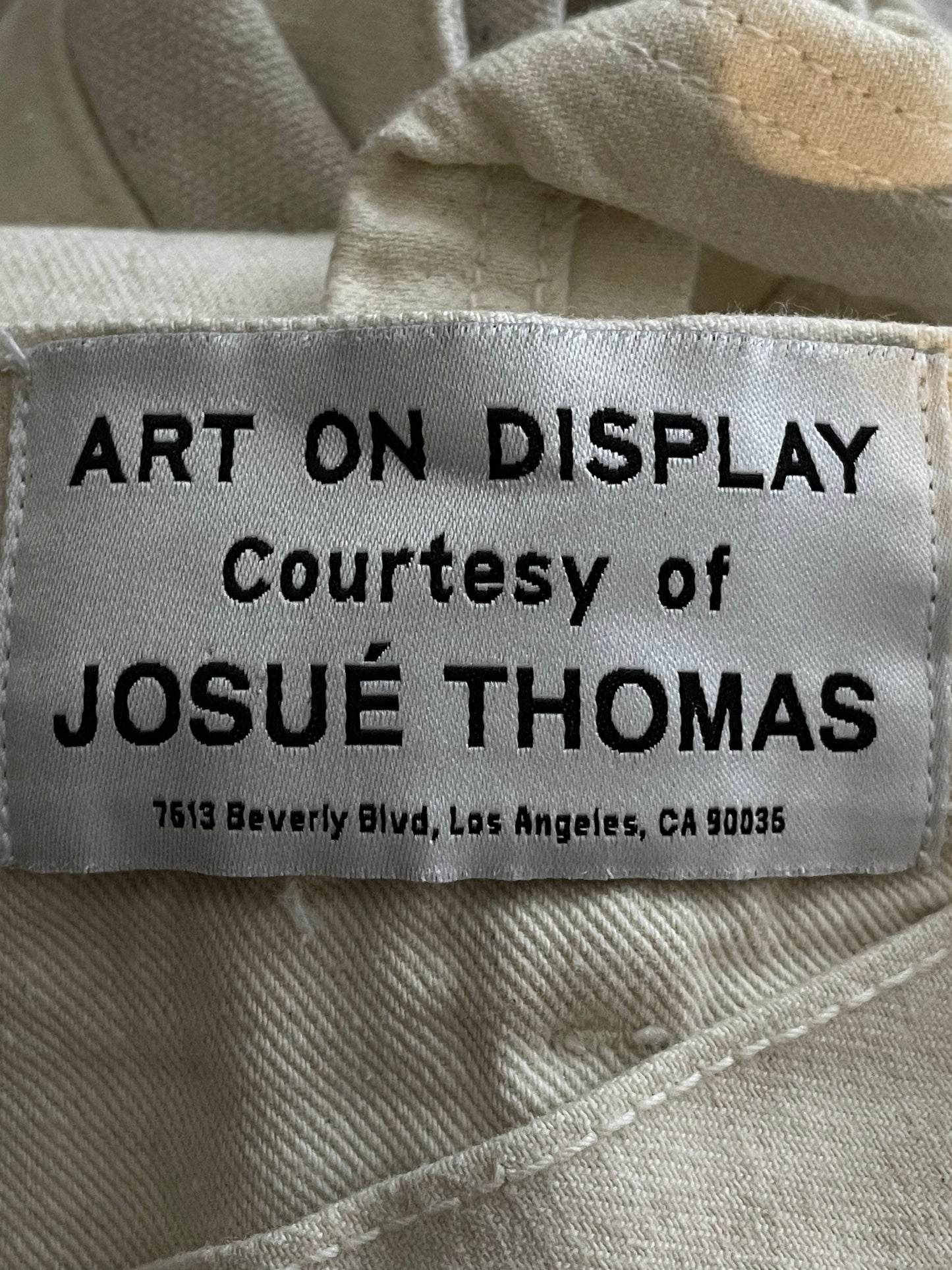 Gallery Dept Paint Splatter Beige Flared Jeans