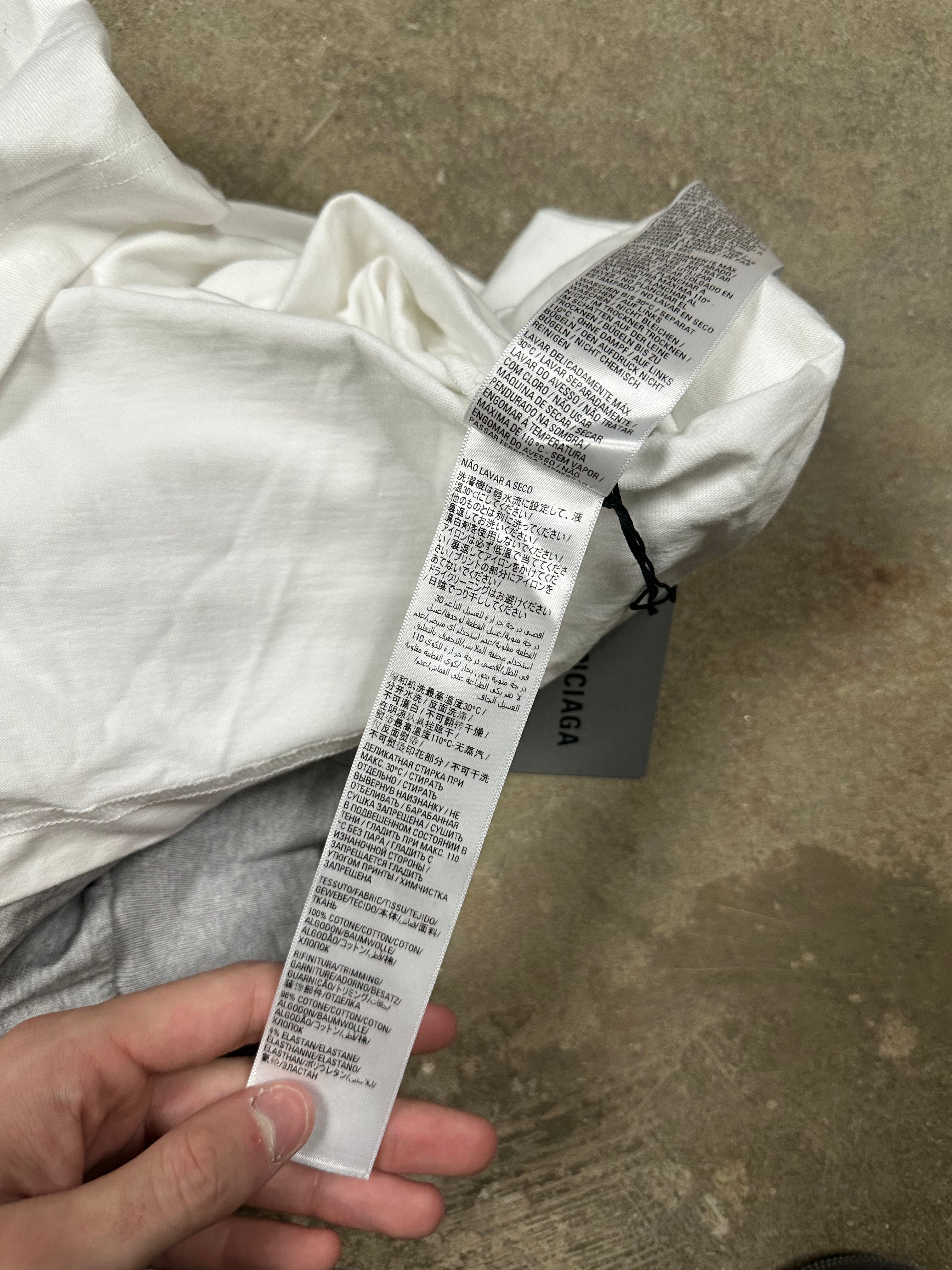 Balenciaga Double Sleeve LS Shirt New XXL