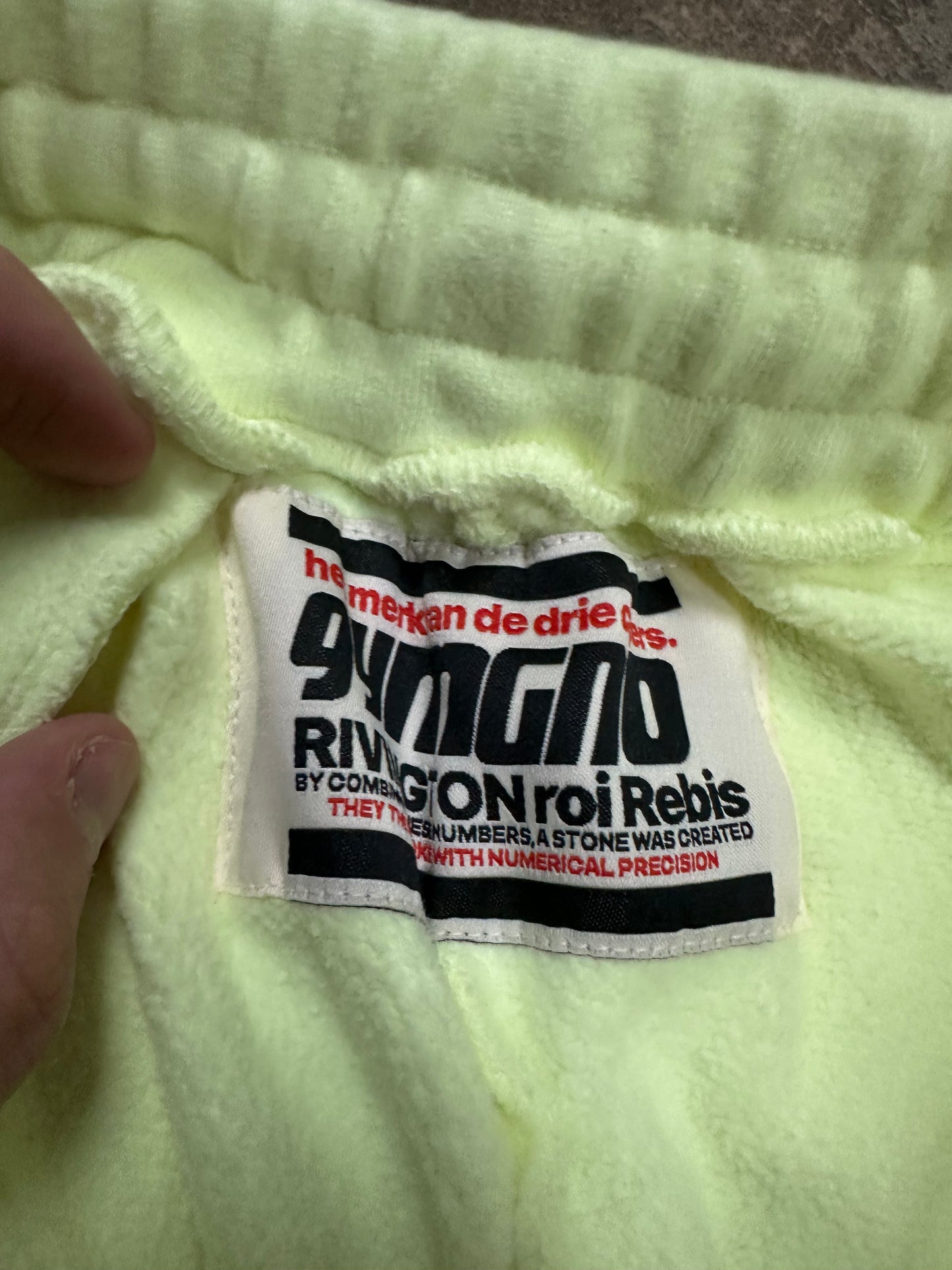 RRR123 Sweatshorts Lime Multi New 2 (Medium) With Tags